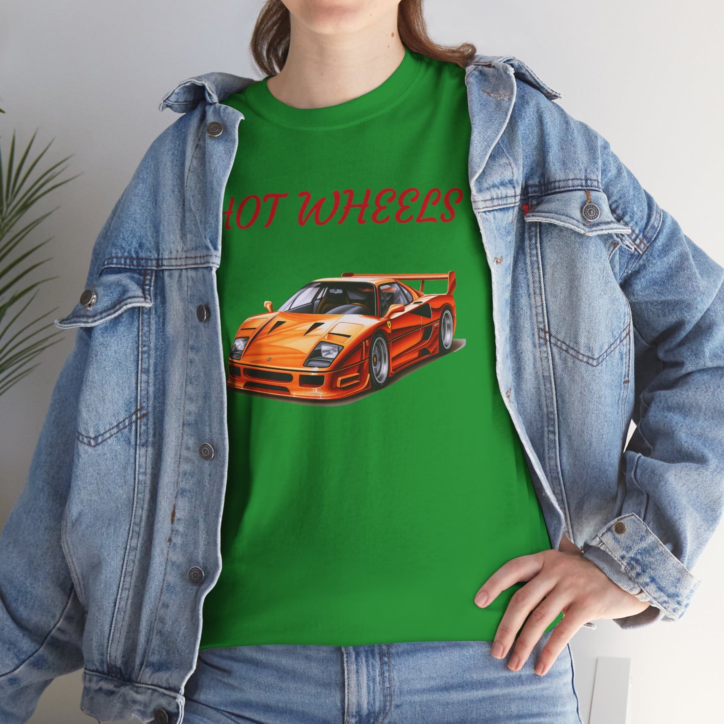 Princess Grace  Hot Wheels Unisex Heavy Cotton Tee Perfect for Car Lovers and Racing Fans