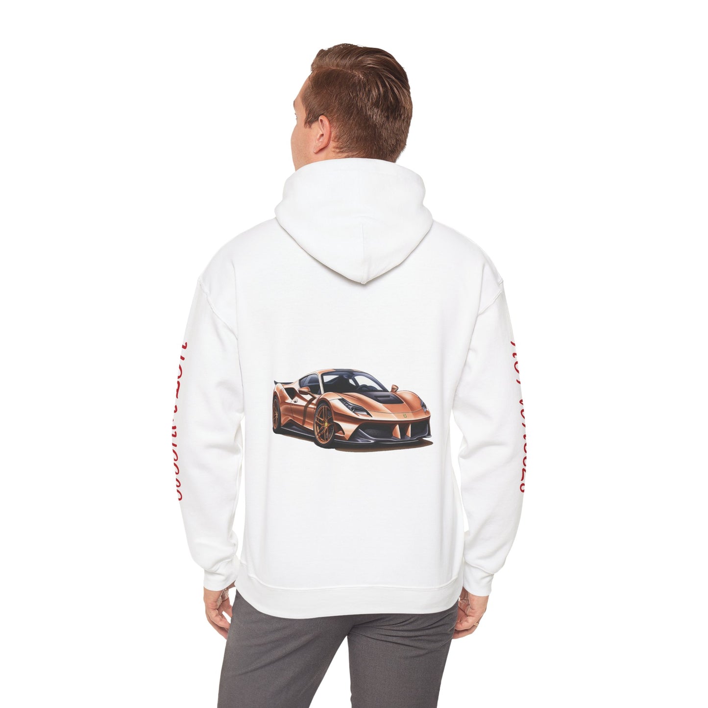 Princess Grace  Hot Wheels Unisex Heavy Blend Hooded Sweatshirt Vintage Car Design