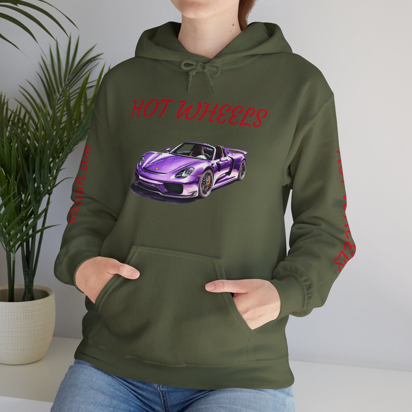 Princess Grace  Cool Hot Wheels Hoodie for Car Enthusiasts