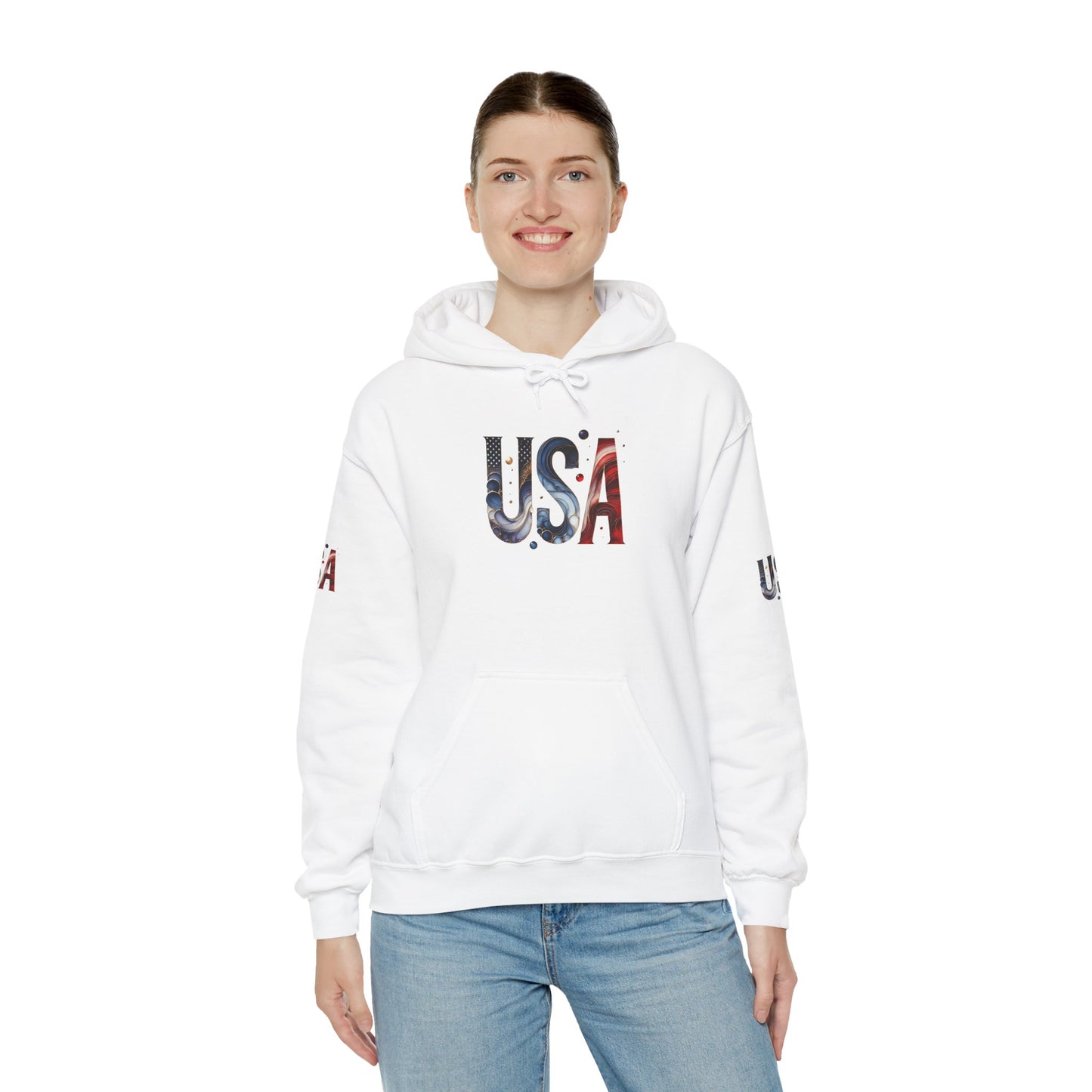 Princess Grace  TEAM USA  Unisex Heavy Bled   Hooded Sweatshirt