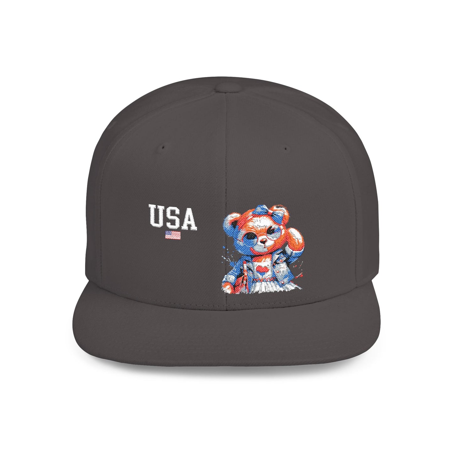 Princess Grace  TEAM USA  Flat Bill Snapback Hat