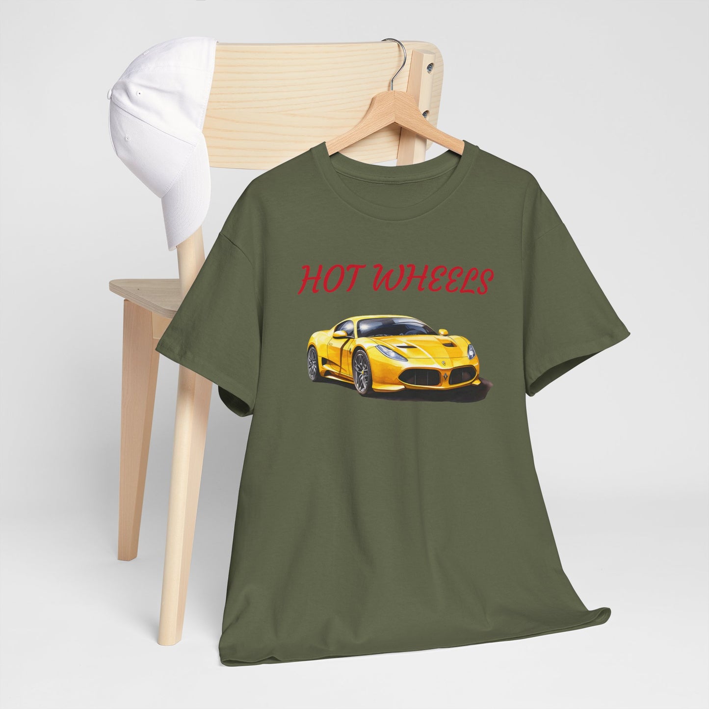 Princess Grace  Hot Wheels Unisex Heavy Cotton Tee  Perfect for Car Enthusiasts