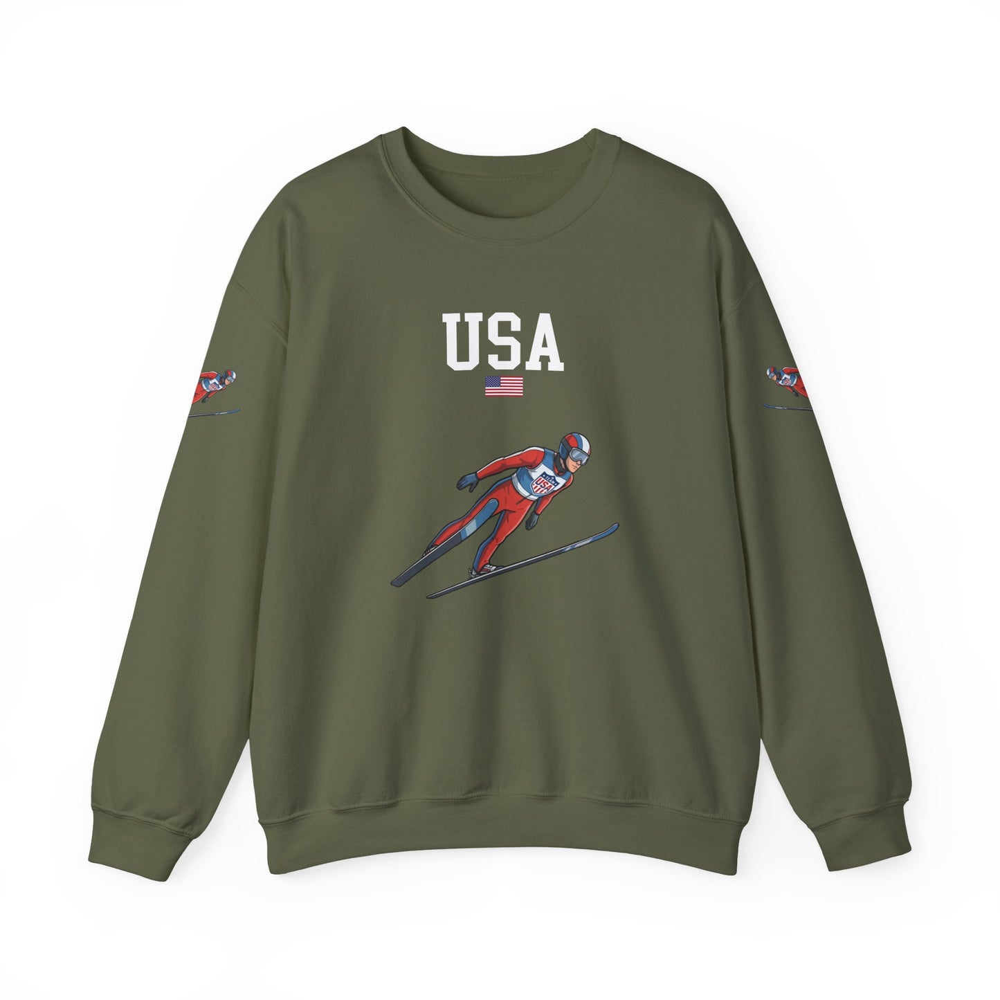 Princess Grace  TEAM USA  Unisex Heavy Blend  Crewneck Sweatshirt