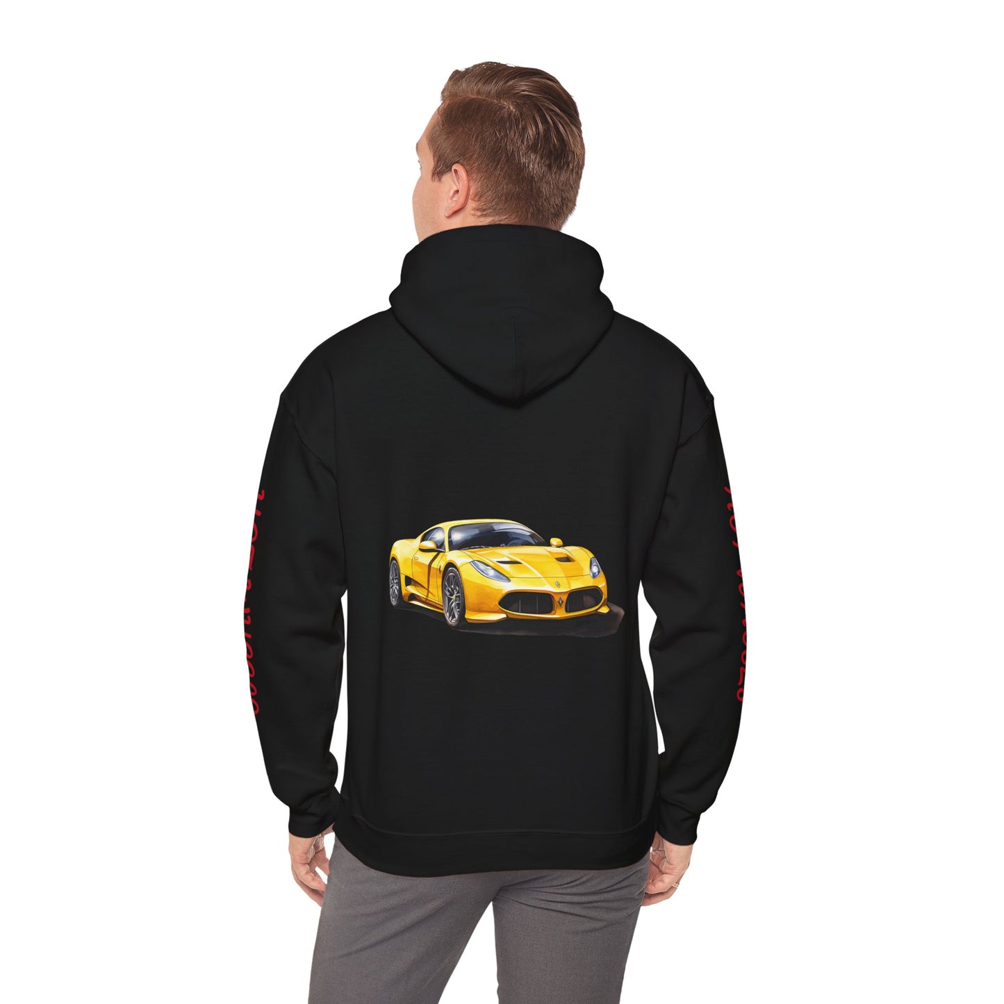 Princess Grace  Retro Hot Wheels Hoodie for Car Enthusiasts