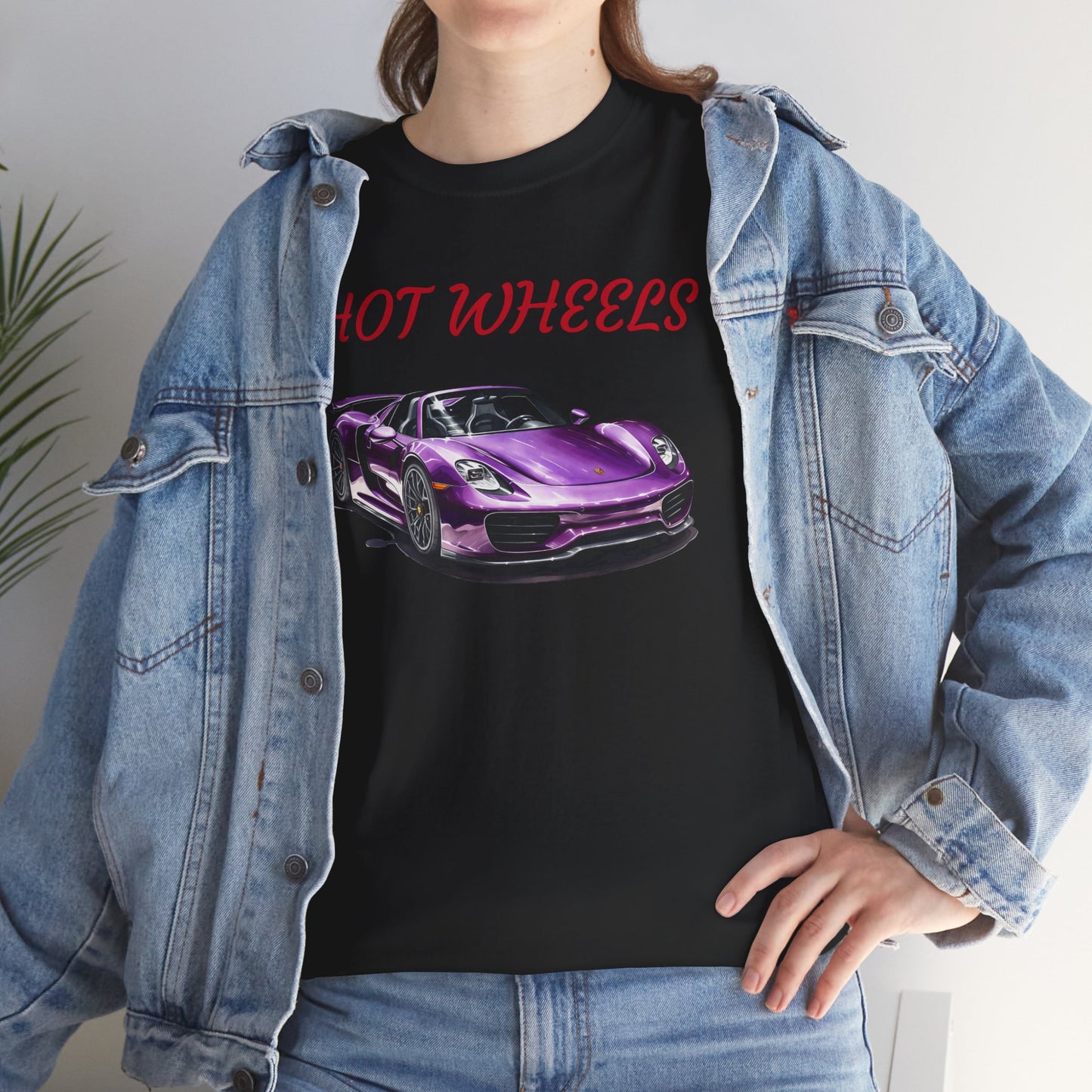 Princess Grace  Hot Wheels Unisex Heavy Cotton Tee Perfect for Car Enthusiasts