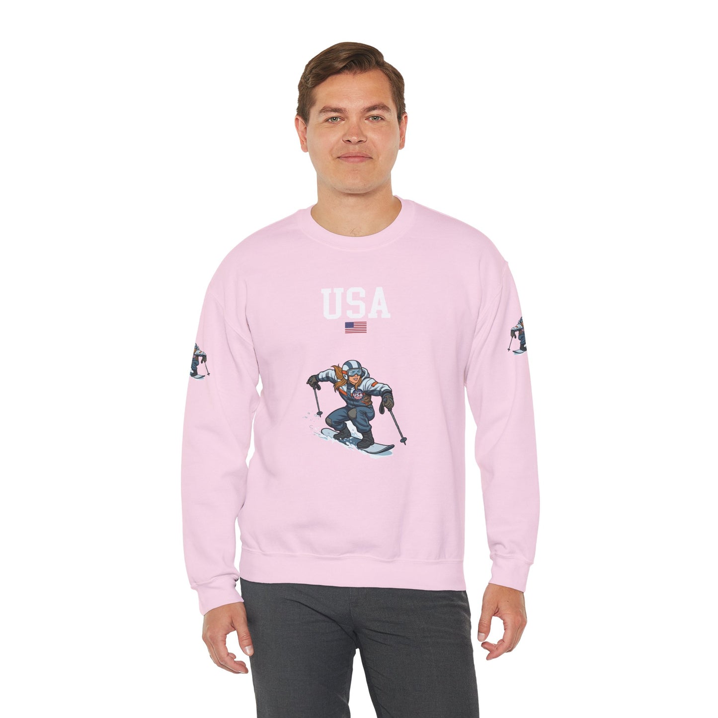 Princess Grace  TEAM USA  Unisex Heavy Blend Crewneck Sweatshirt