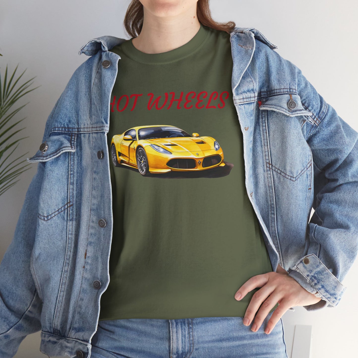 Princess Grace  Hot Wheels Unisex Heavy Cotton Tee  Perfect for Car Enthusiasts