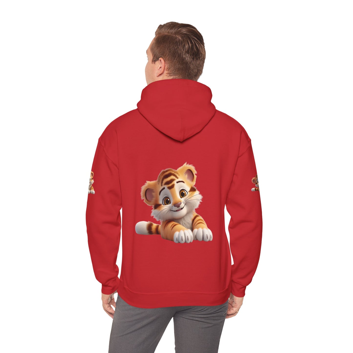 Princess Grace Survive Cute Tiger Survival Hooded Sweatshirt for Animal Lovers