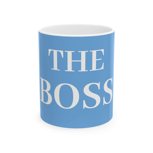 Princess Grace  Motivational Ceramic Mug   'THE BOSS'  11oz & 15oz