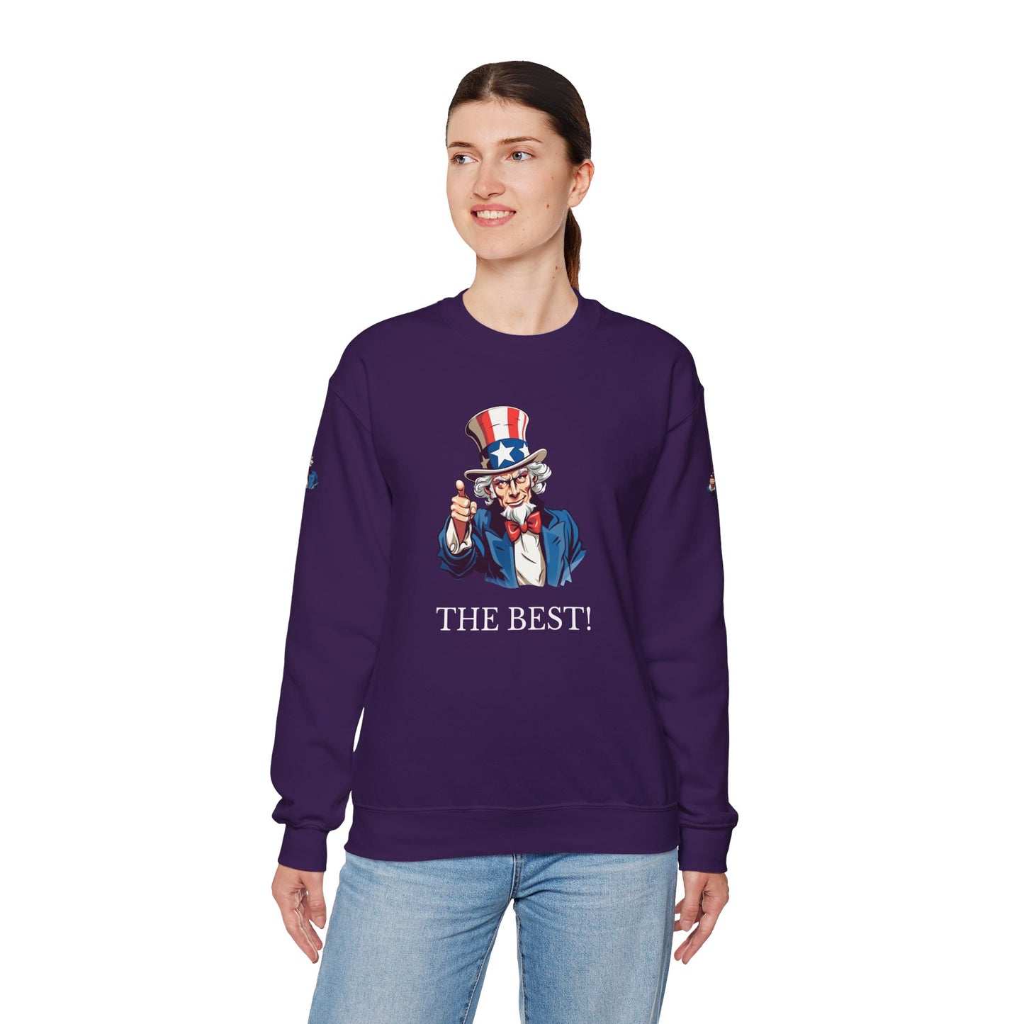 Princess Grace TEAM USA  Unisex Heavy Blend Crewneck Sweatshirt