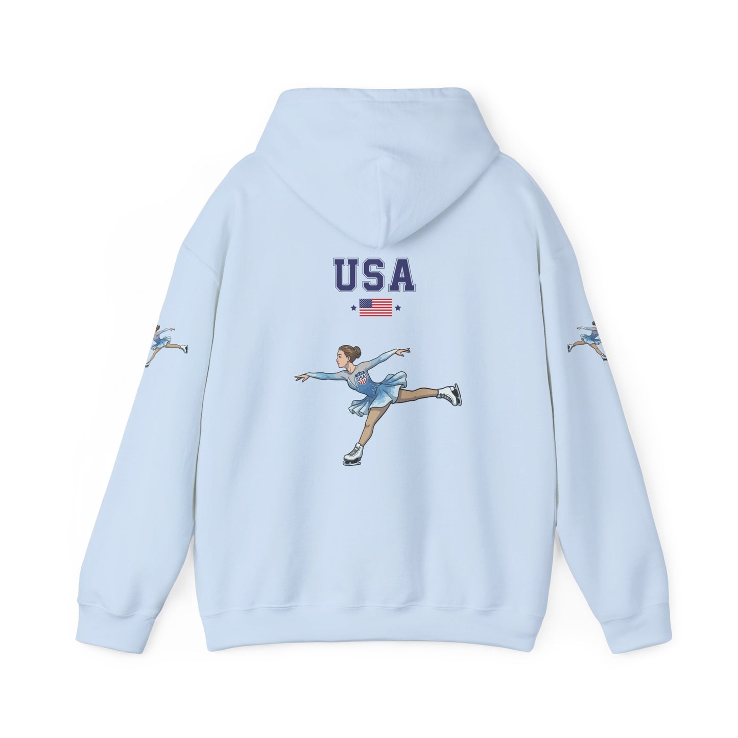 Princess Grace  TEAM USA  Unisex Heavy Blend Hooded Sweatshirt