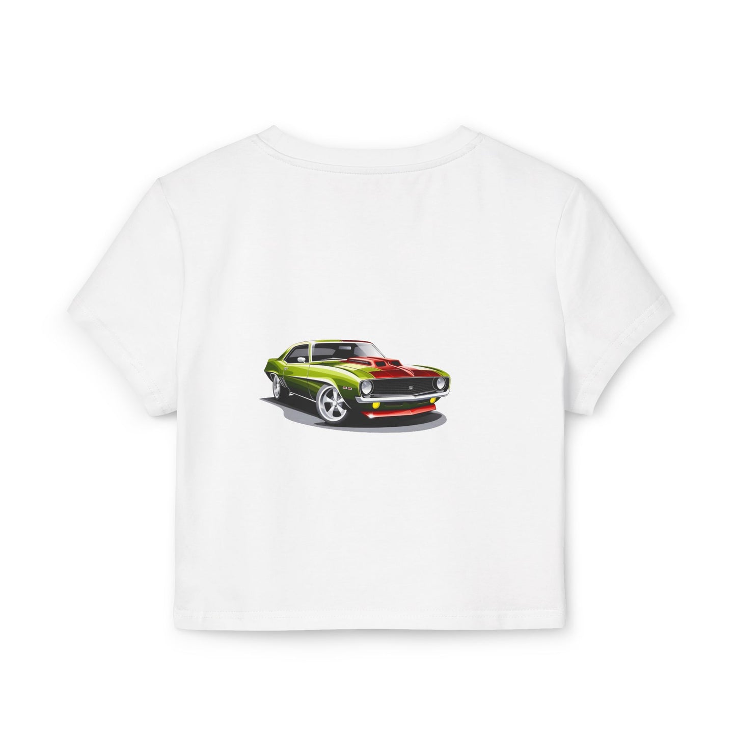 Princess Grace  Hot Wheels Graphic Baby Tee for Women Stylish Retro Car Tee Perfect for Car Lovers & Everyday Wear