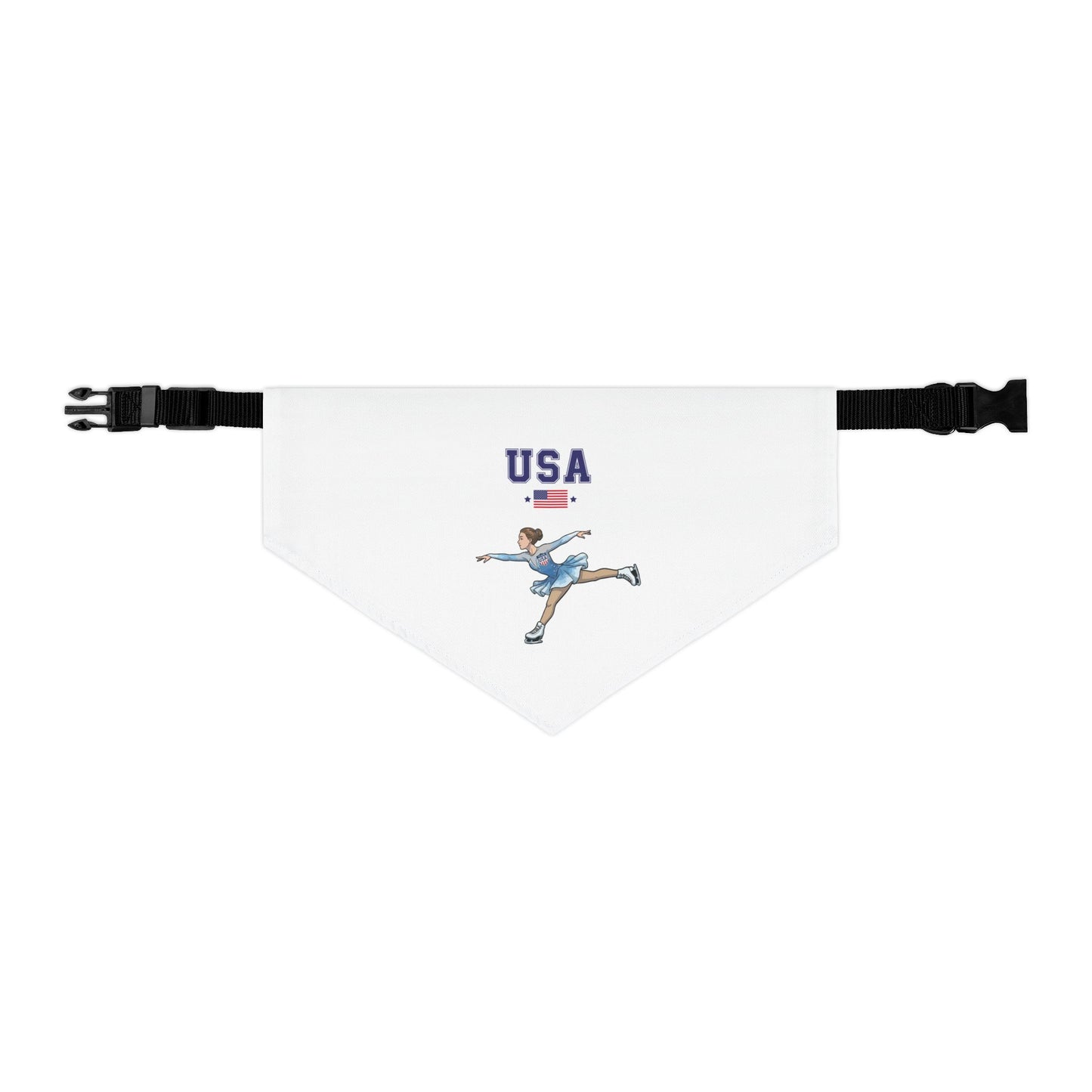 Princess Grace  TEAM USA  Pet Bandana Collar