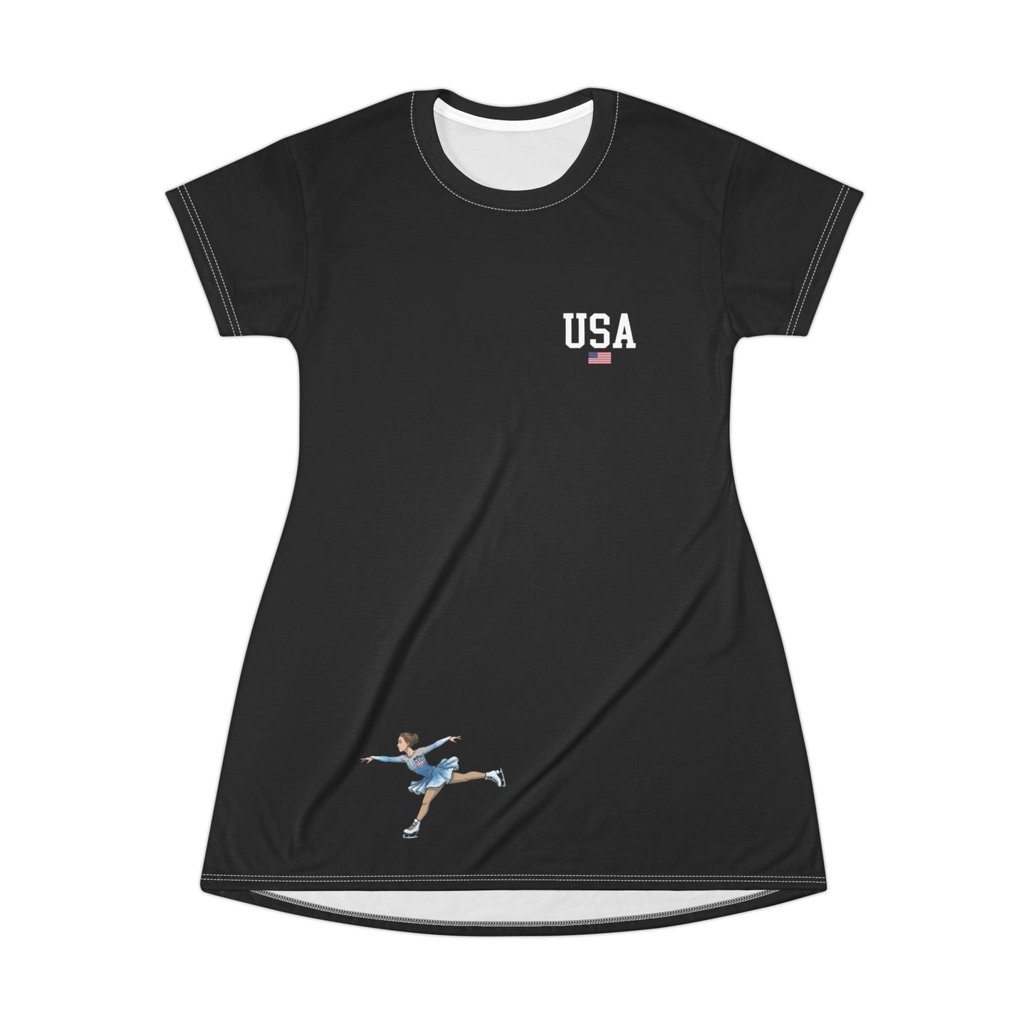 Princess Grace  TEAM USA  T-Shirt Dress