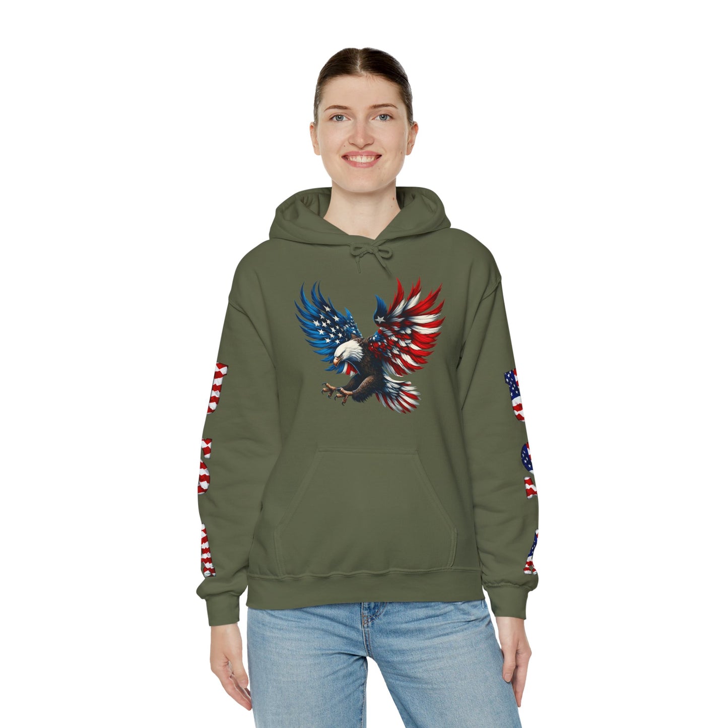 Princess Grace  American Eagle Unisex Heavy Blend Hooded Sweatshirt