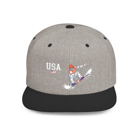 Princess Grace  TEAM USA  Flat Bill Snapback Hat