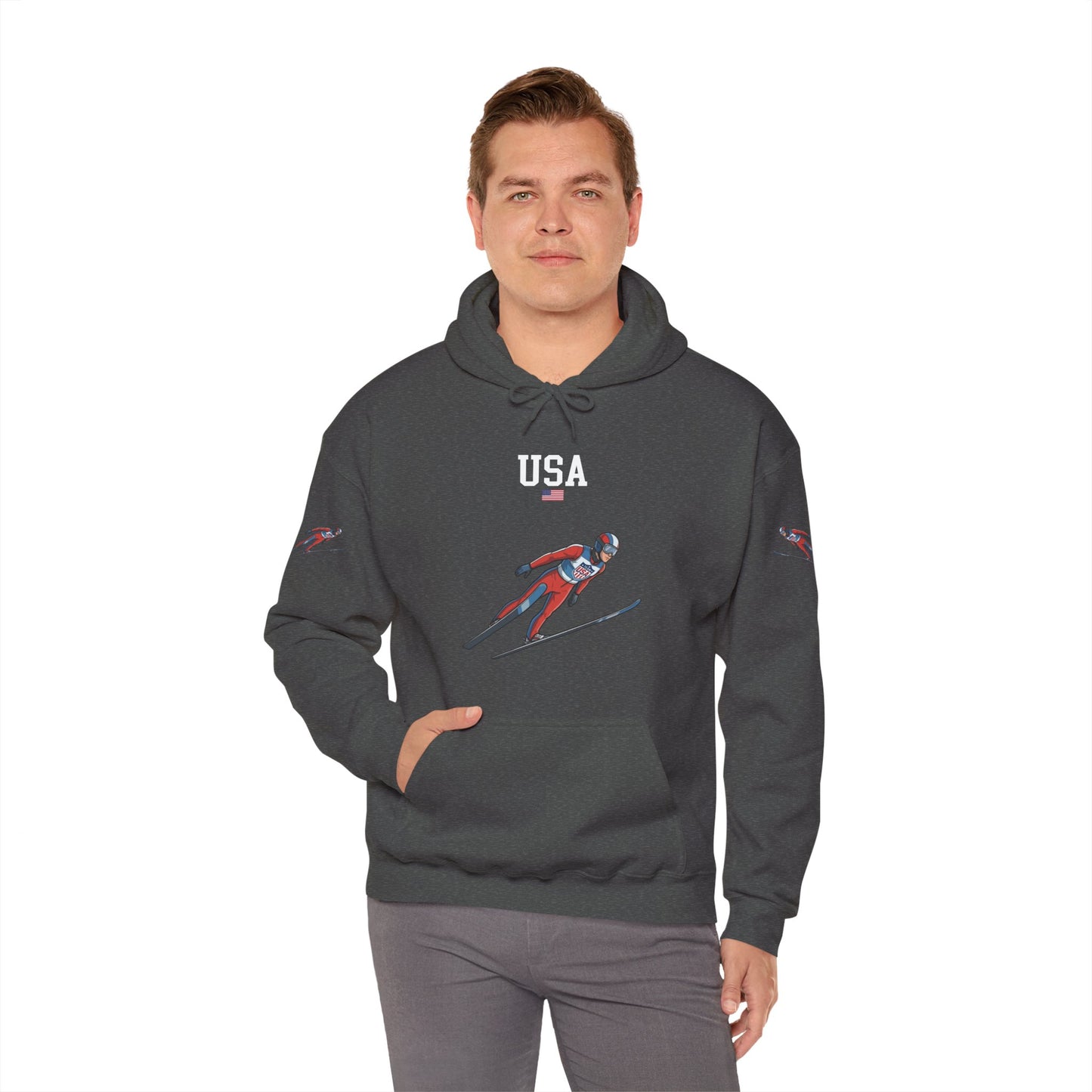 Princess Grace  TEAM USA  Unisex Heavy Blend Hooded Sweatshirt