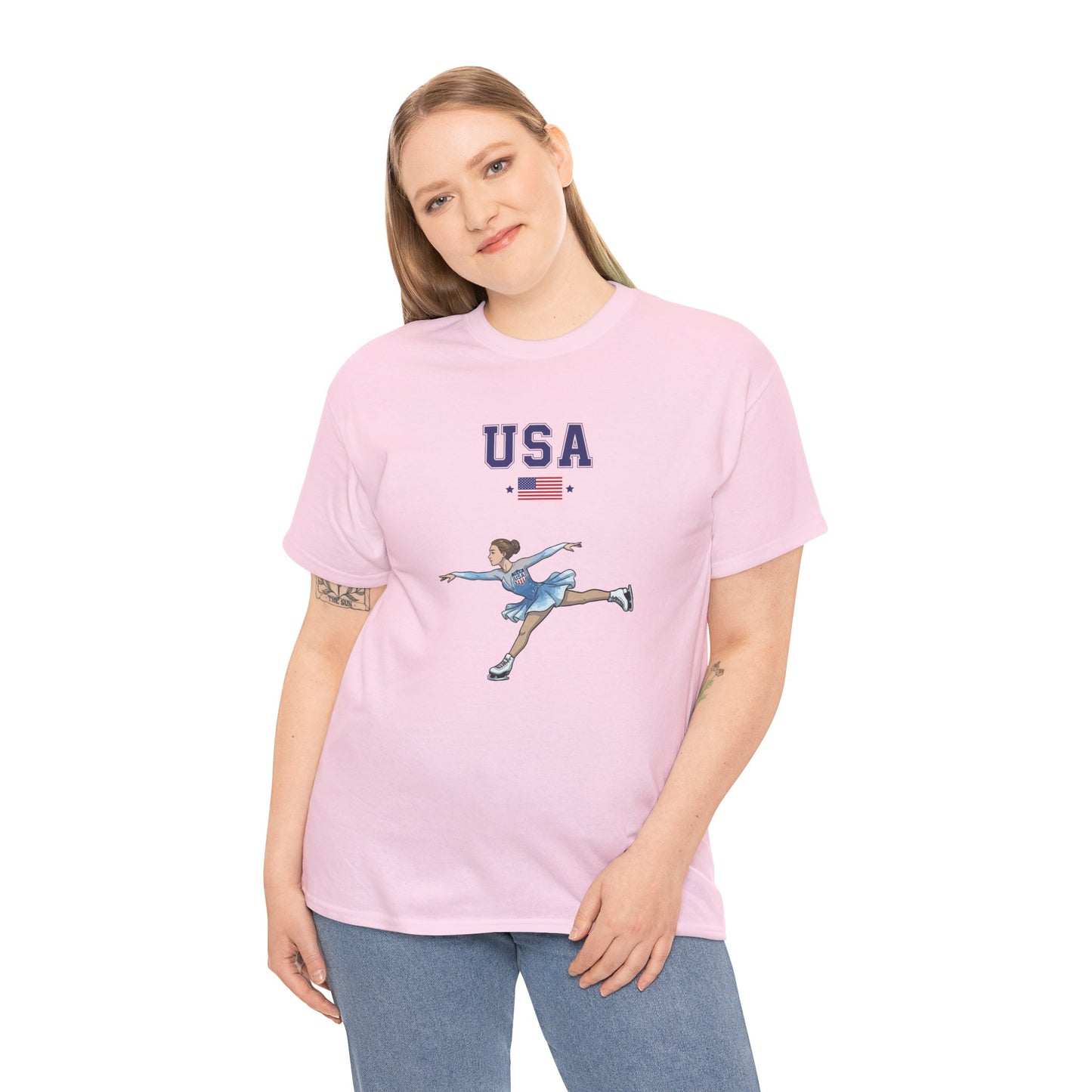 Princess Grace  TEAM USA  Unisex Heavy Cotton Tee
