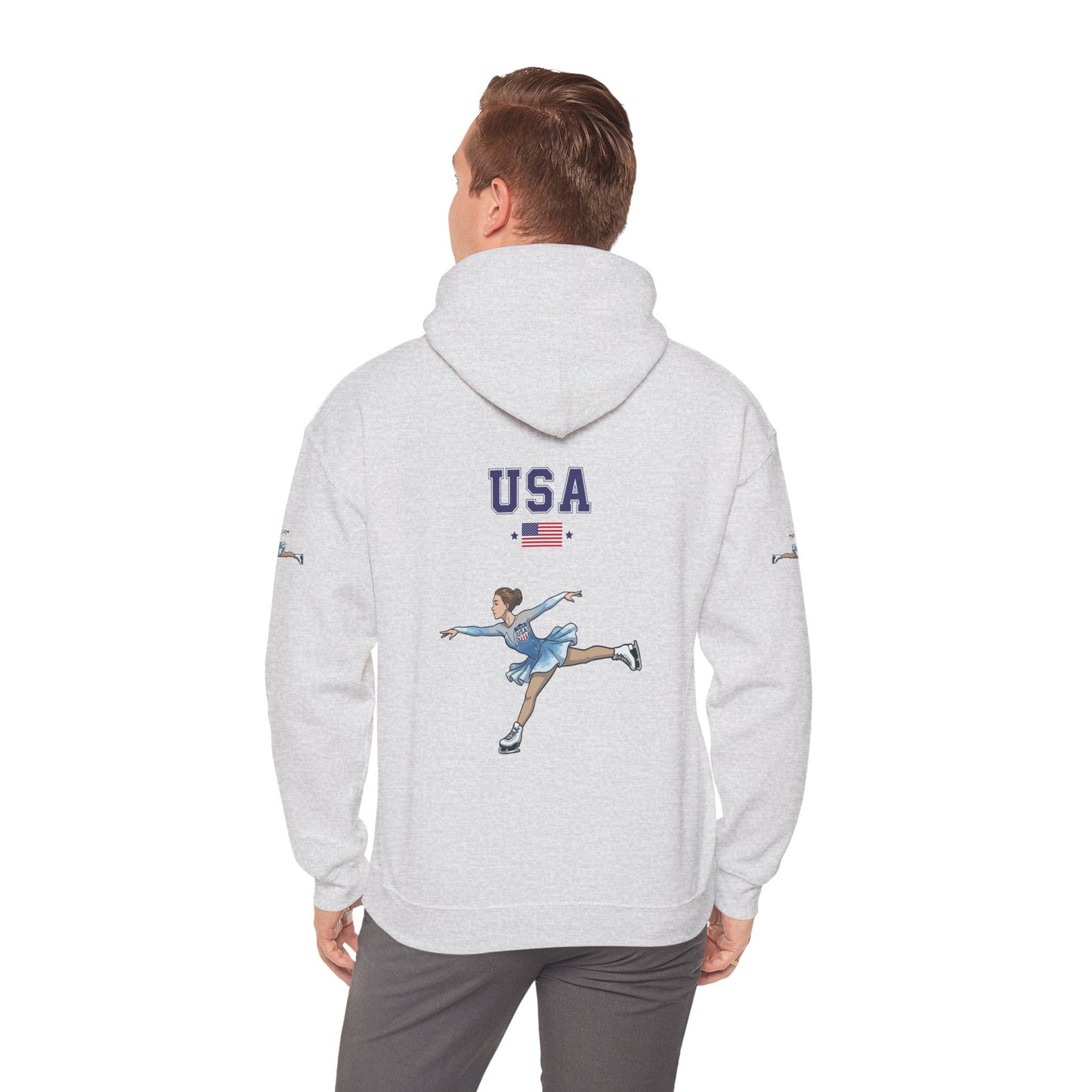 Princess Grace  TEAM USA  Unisex Heavy Blend Hooded Sweatshirt