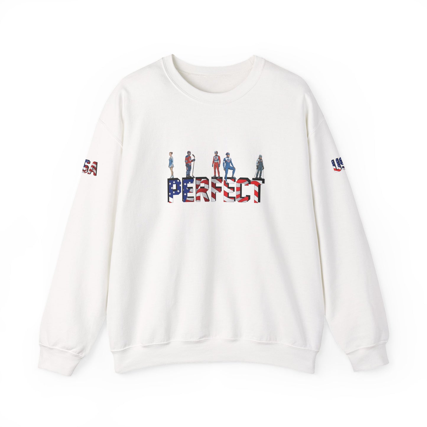 Princess Grace  TEAM USA  Unisex Heavy Blend  Crewneck Sweatshirt