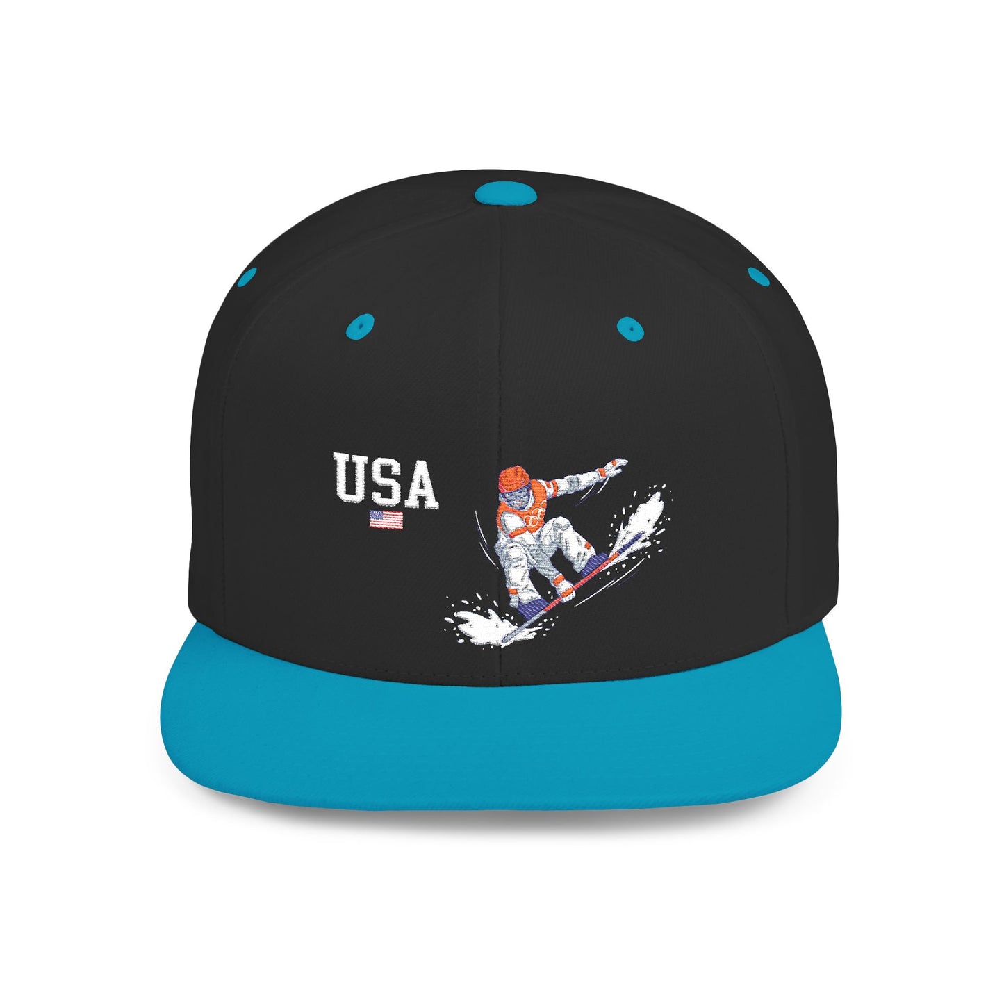Princess Grace  TEAM USA  Flat Bill Snapback Hat