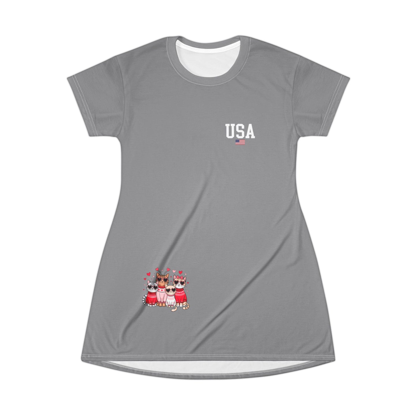 Princess Grace  TEAM USA  T-Shirt Dress