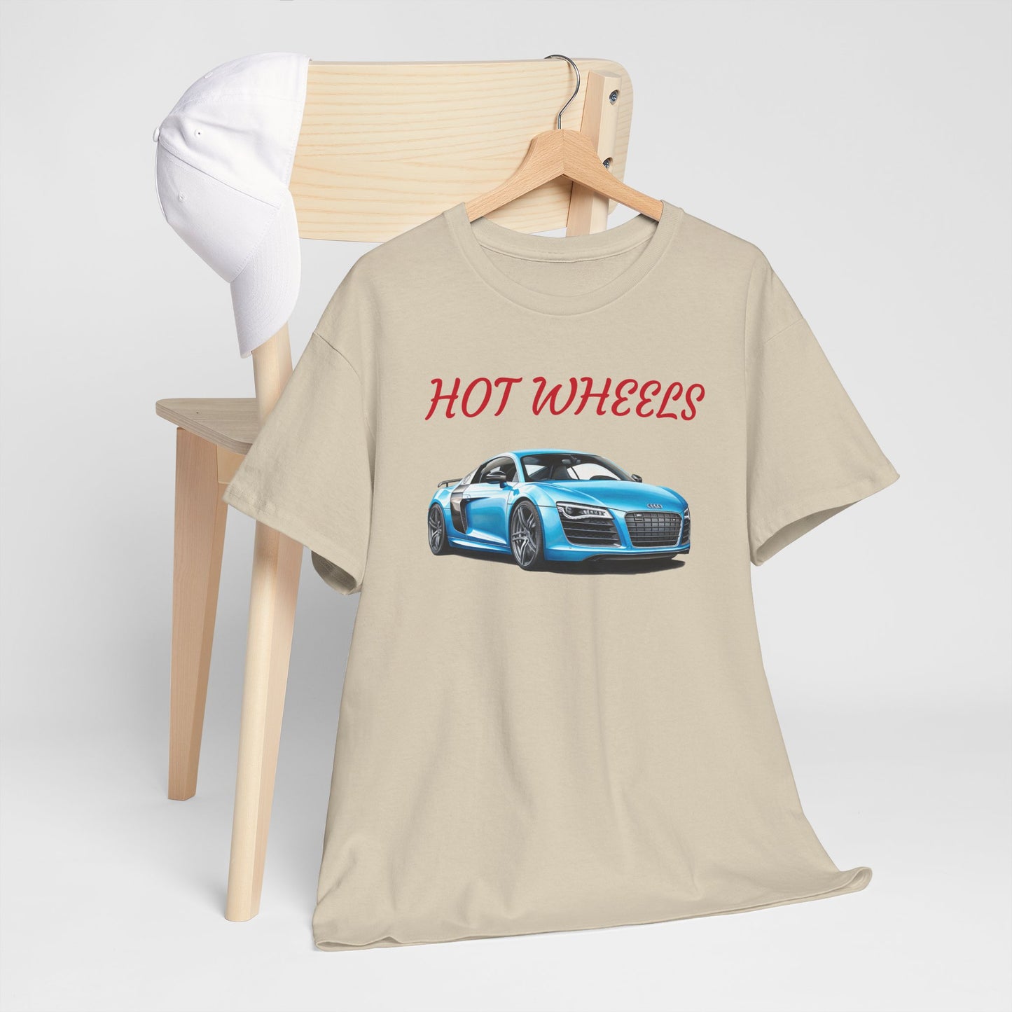 Princess Grace  Hot Wheels Unisex Heavy Cotton Tee Classic Car Graphic Shirt