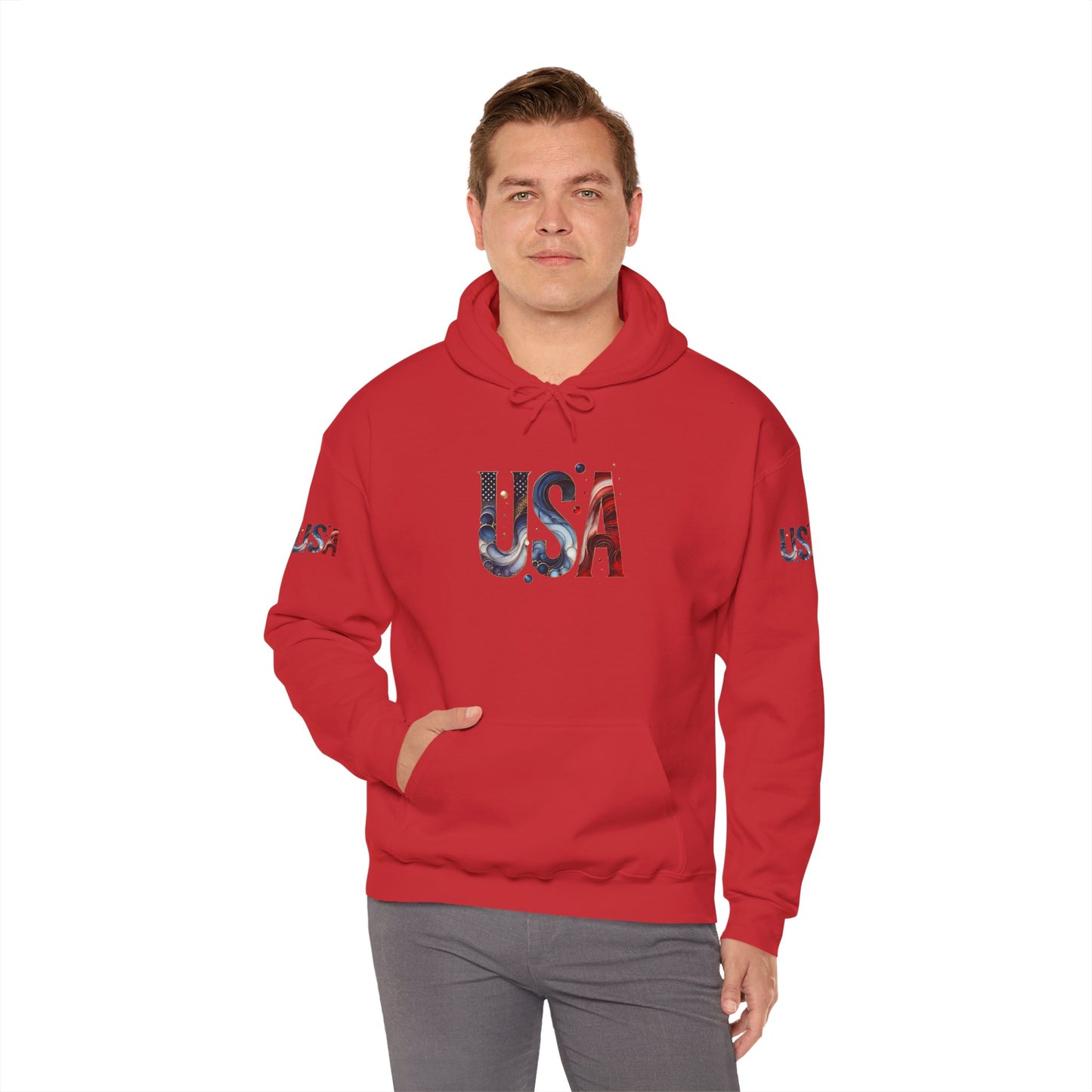Princess Grace  TEAM USA  Unisex Heavy Bled   Hooded Sweatshirt