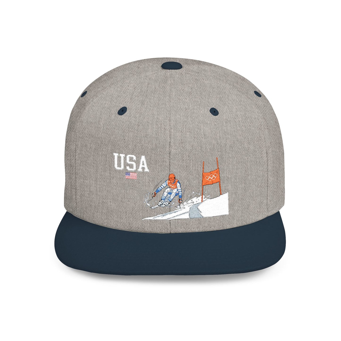 Princess Grace  TEAM USA  Flat Bill Snapback Hat