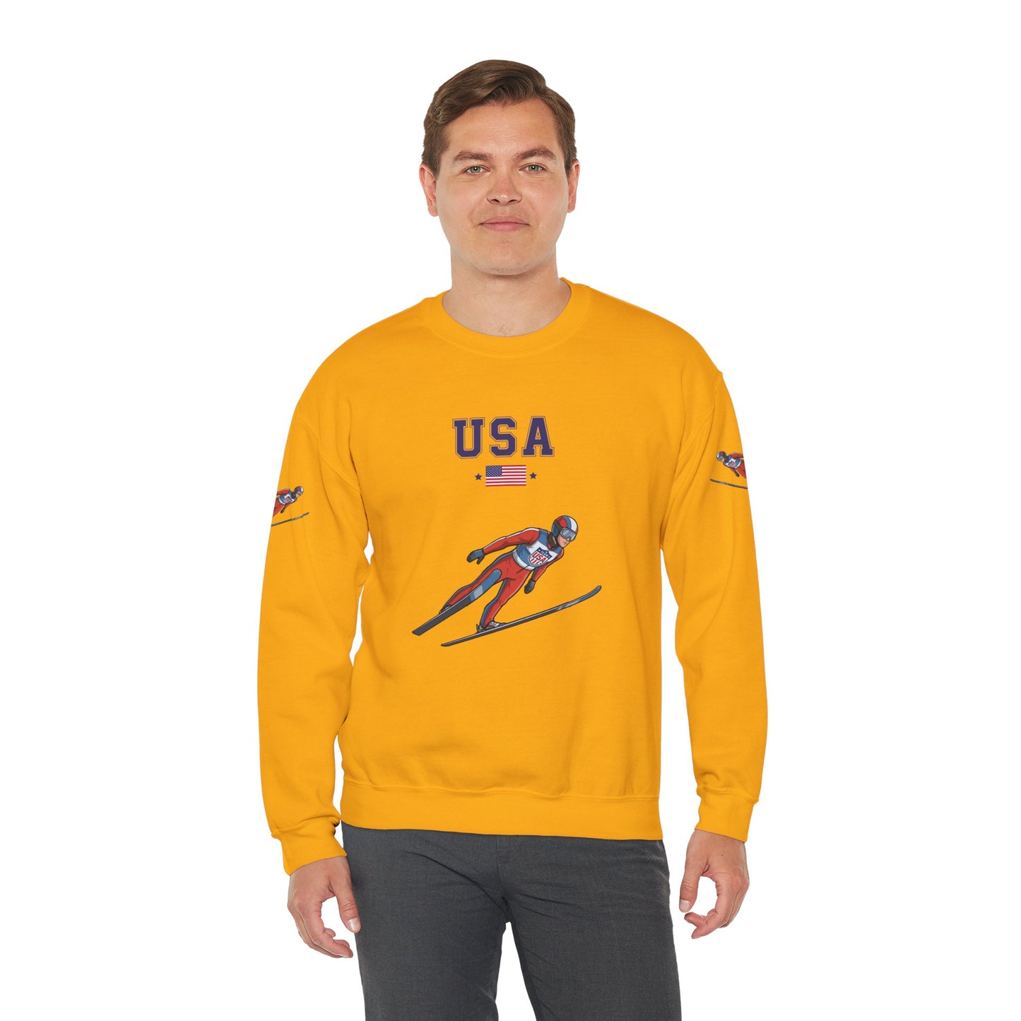 Princess Grace  TEAM USA  Unisex Heavy Blend  Crewneck Sweatshirt
