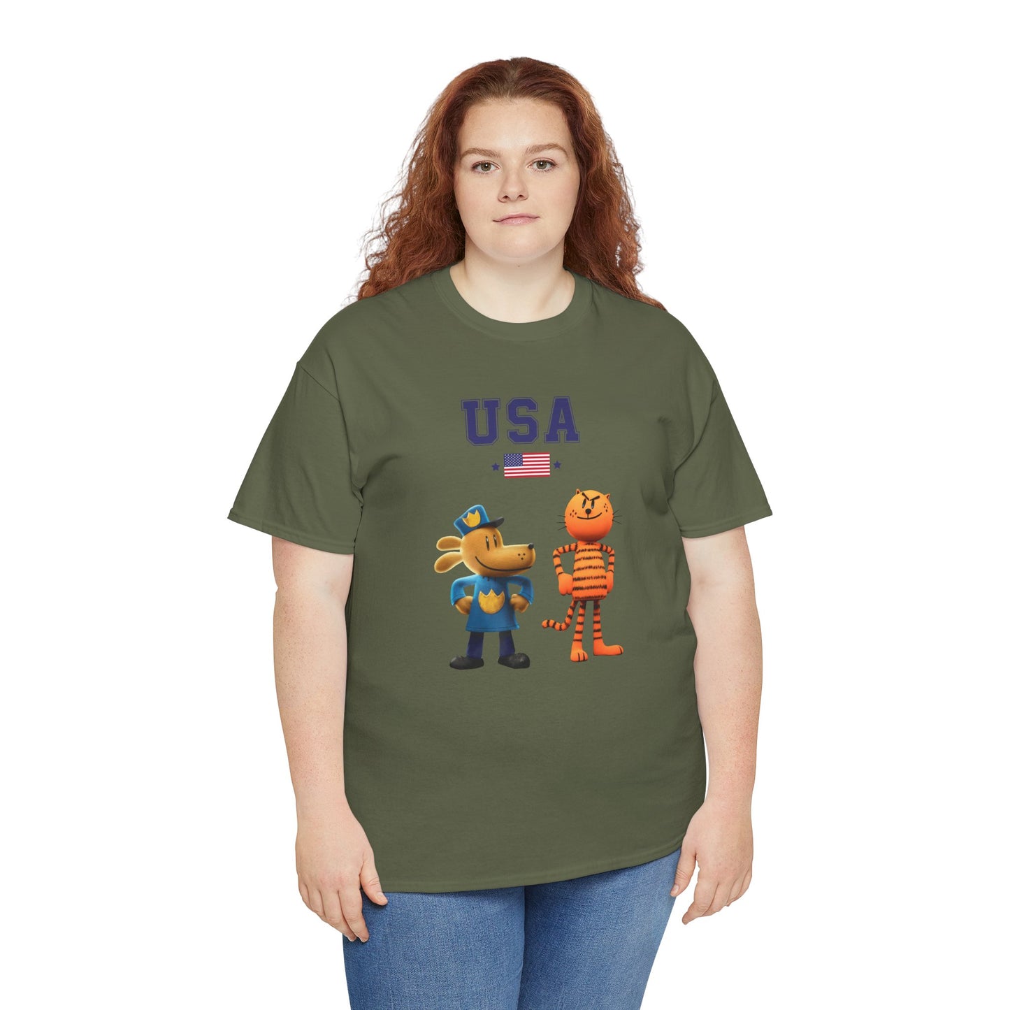 Princess Grace  TEAM USA  Unisex Heavy Cotton Tee