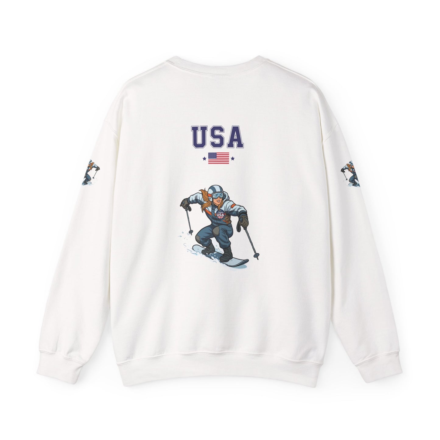Princess Grace  TEAM USA  Unisex Heavy Blend  Crewneck Sweatshirt