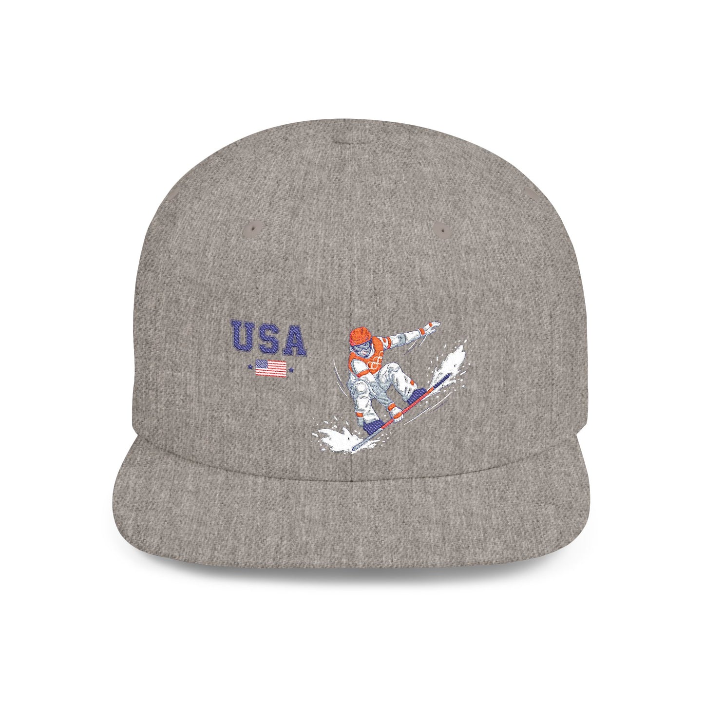 Princess Grace  TEAM USA  Flat Bill Snapback Hat