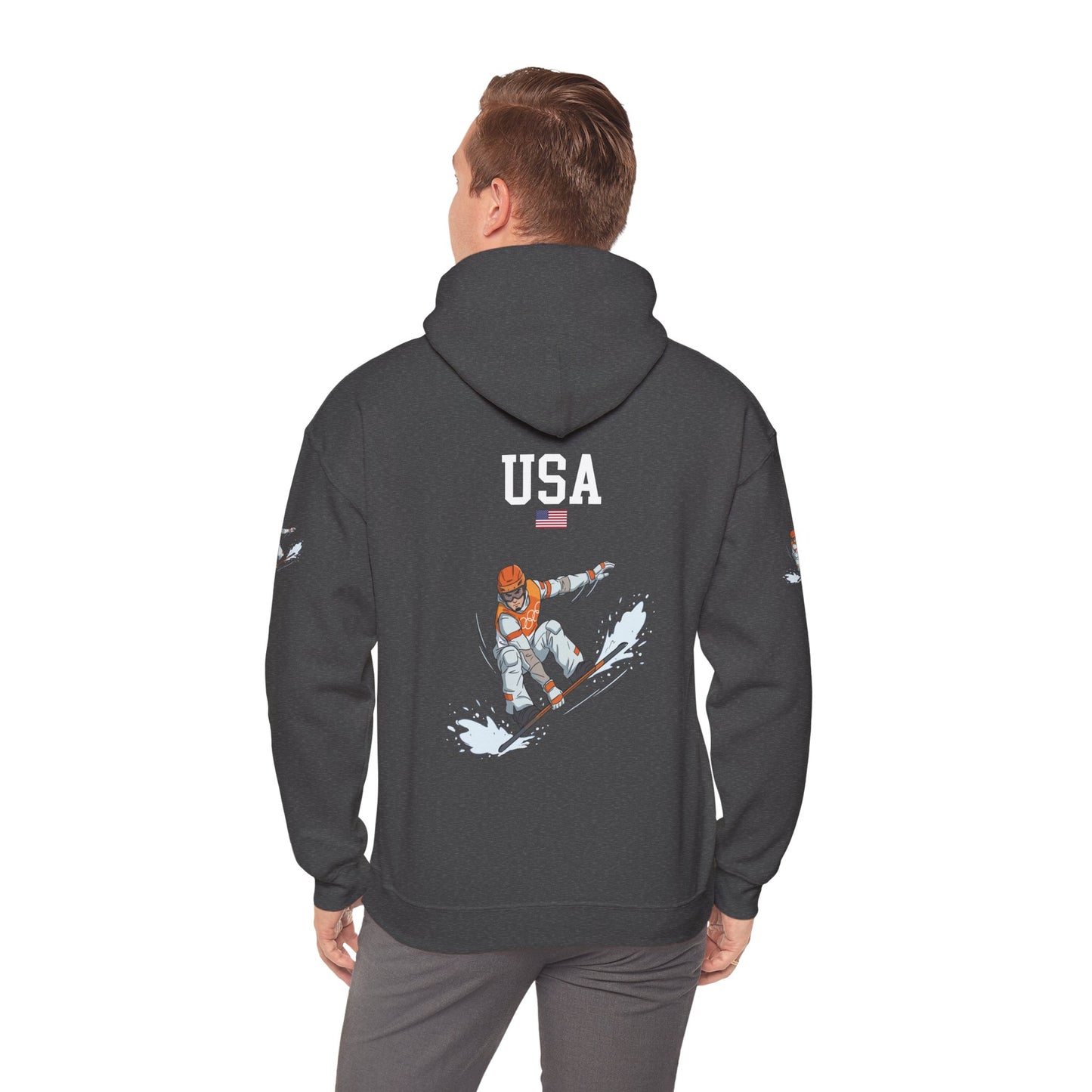 Princess Grace  TEAM USA  Unisex Heavy Blend Hooded Sweatshirt