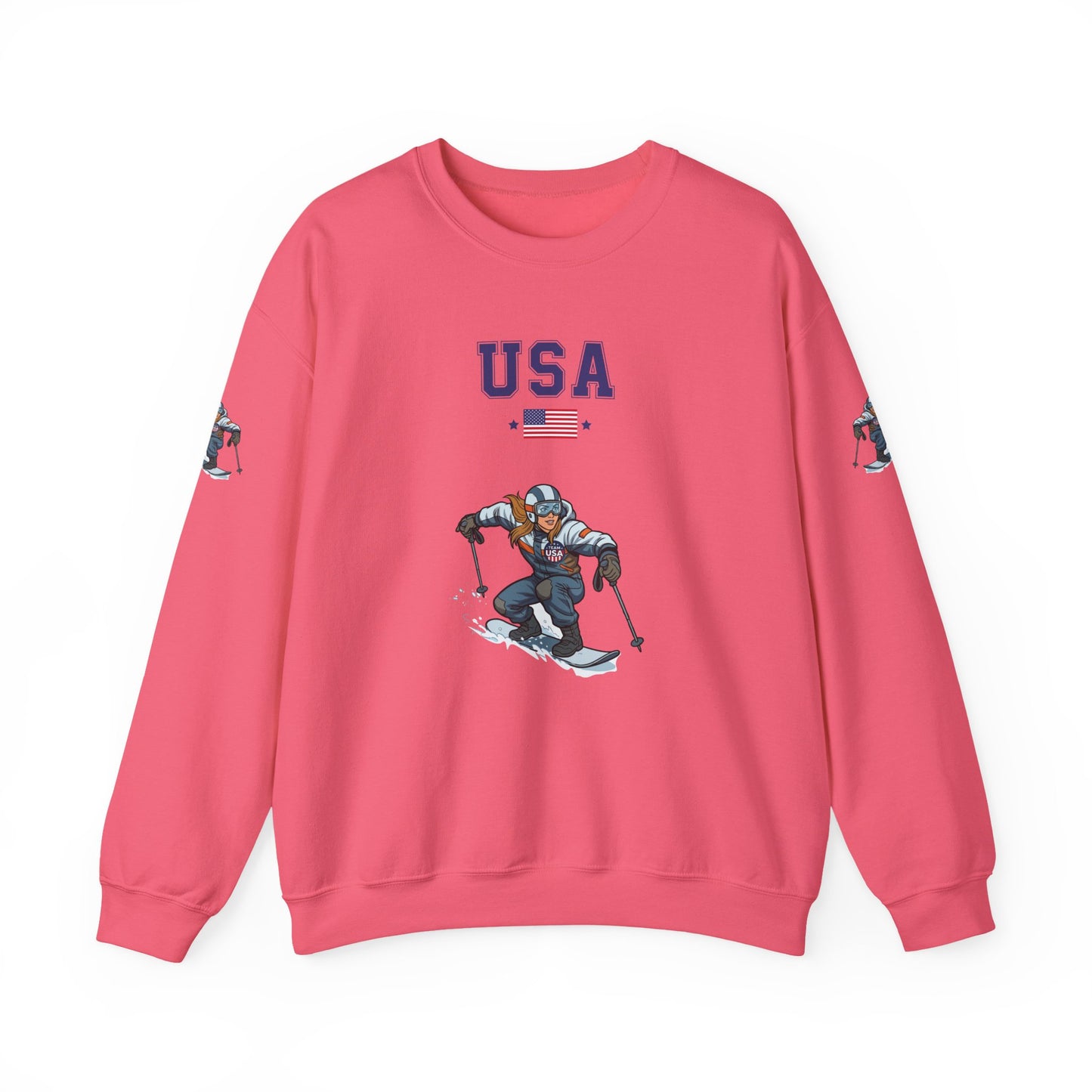 Princess Grace  TEAM USA  Unisex Heavy Blend  Crewneck Sweatshirt