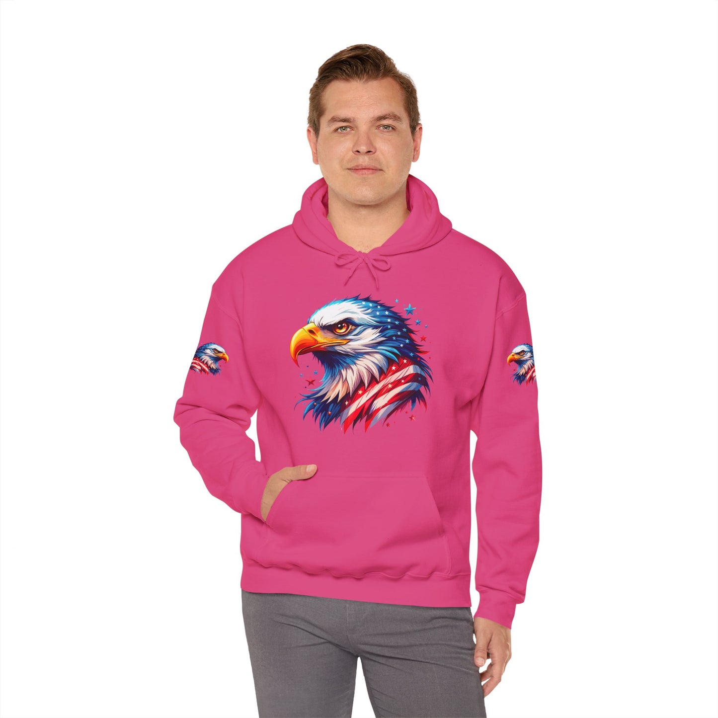 Princess Grace  American  Eagle Unisex Heavy Blend Hooded Sweatshirt