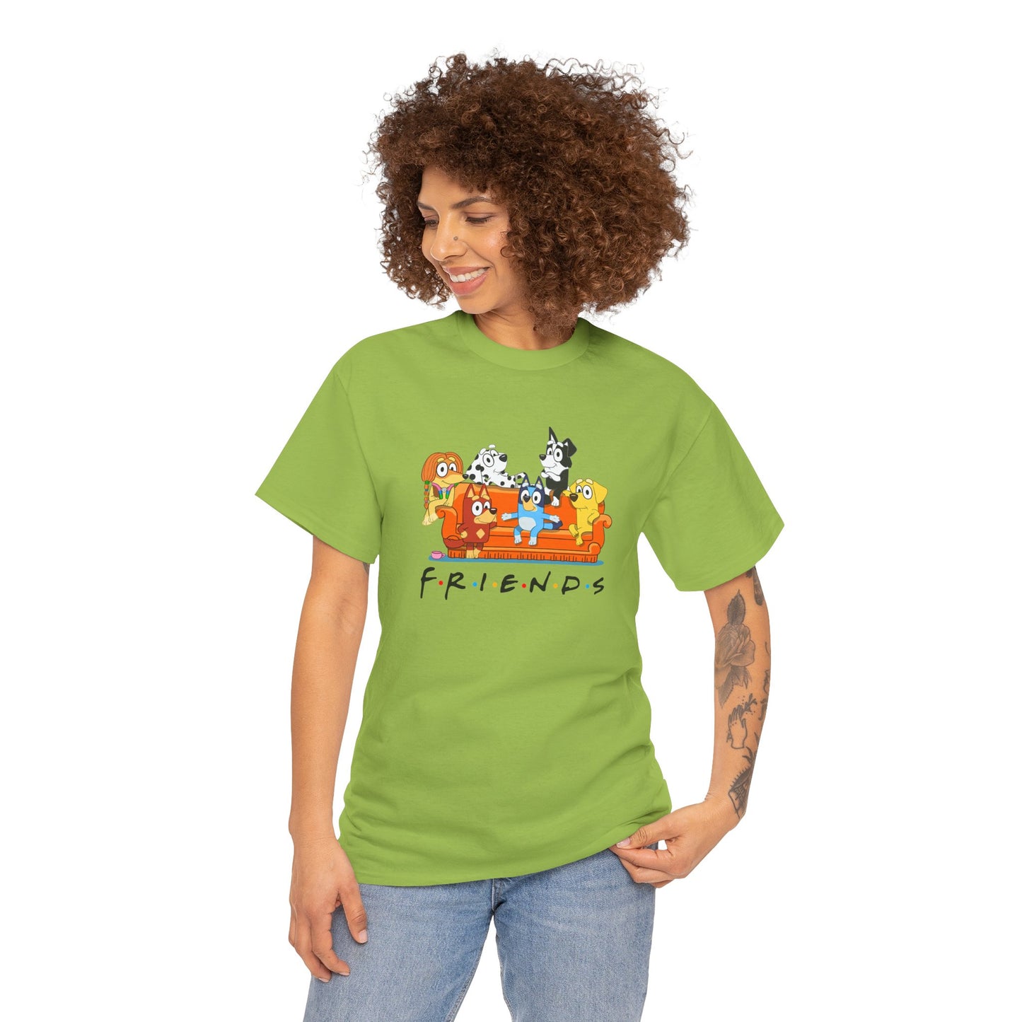 Princess Grace  Bluey  Funny Friends Graphic Tee for Pet Lovers
