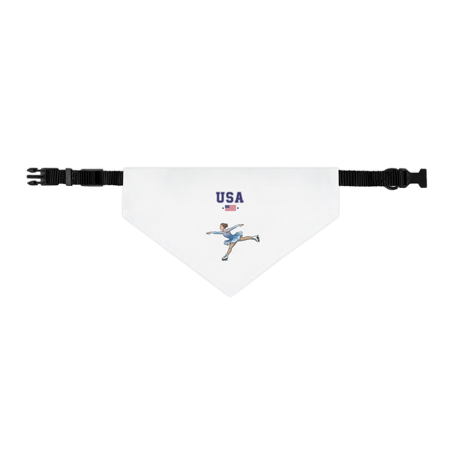 Princess Grace  TEAM USA  Pet Bandana Collar