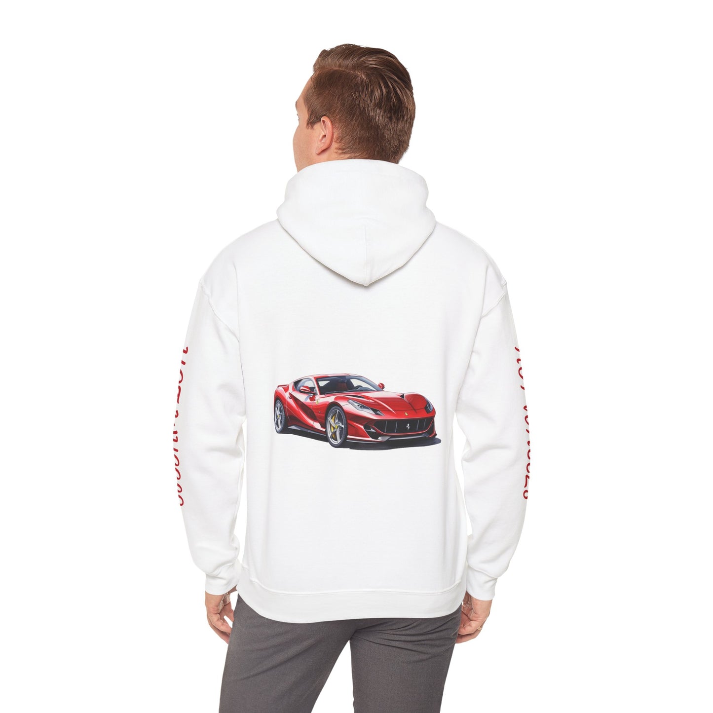 Princess Grace  Hot Wheels Unisex Hooded Sweatshirt  Car Enthusiast Apparel