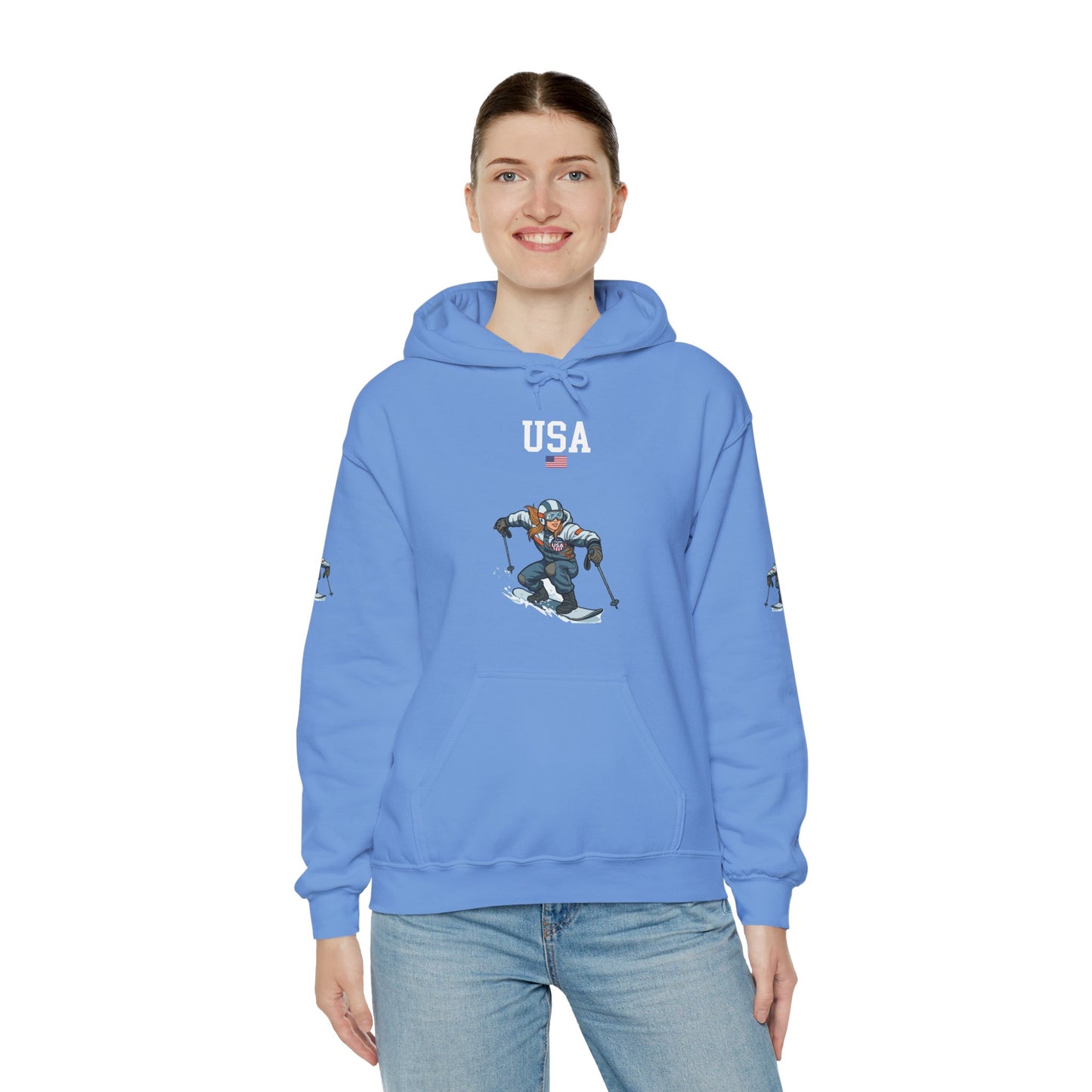Princess Grace  TEAM USA  Unisex Heavy Blend Hooded Sweatshirt