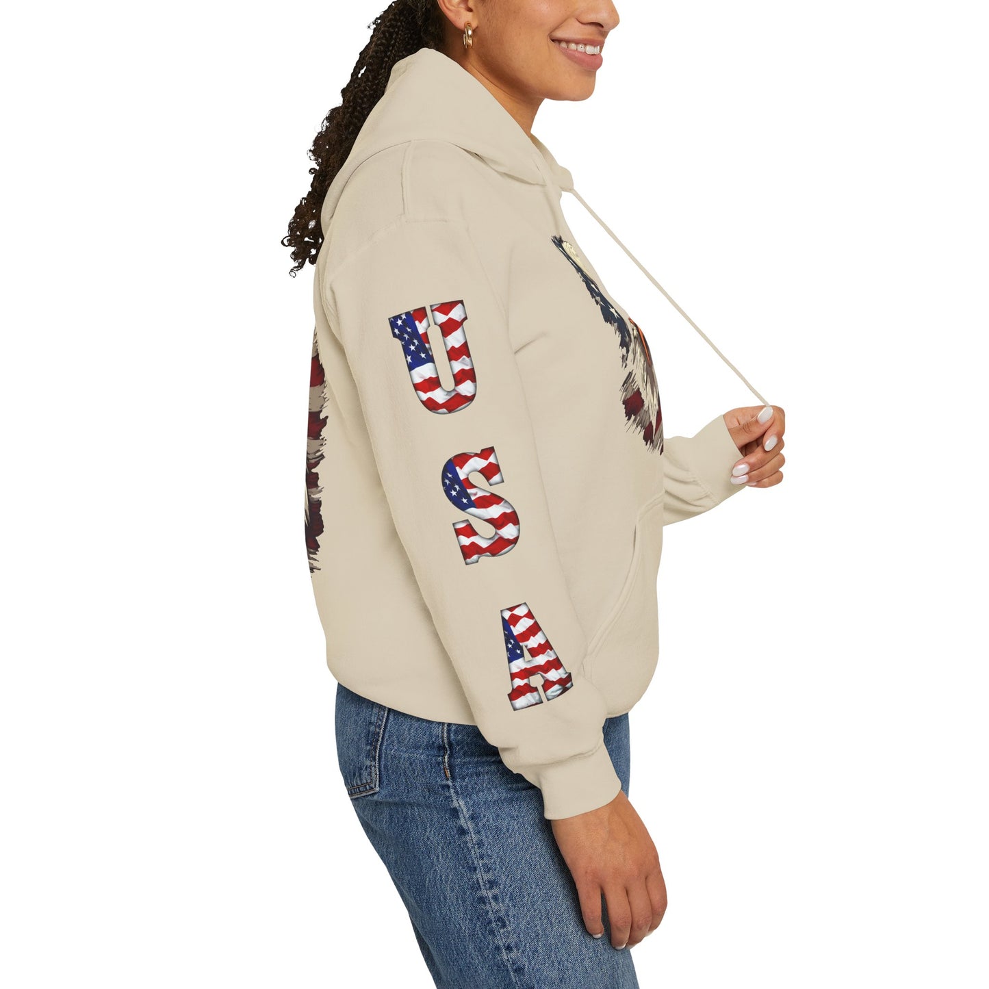 Princess Grace  American Eagle Unisex Heavy Blend Hooded Sweatshirt