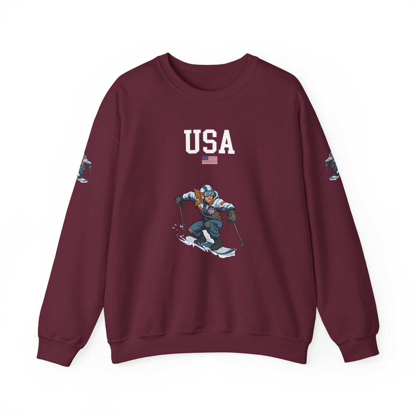 Princess Grace  TEAM USA  Unisex Heavy Blend  Crewneck Sweatshirt