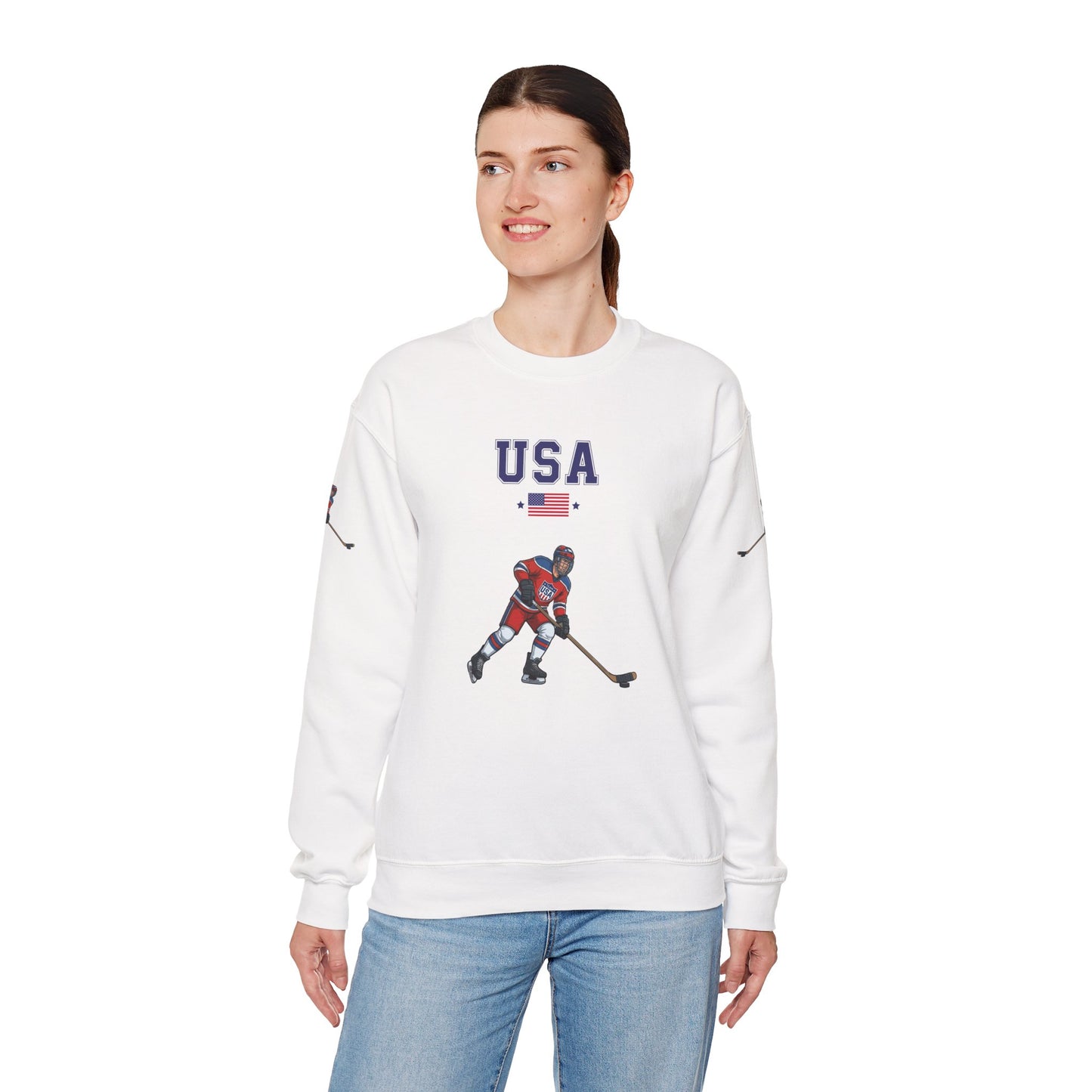 Princess Grace  TEAM USA  Unisex Heavy Blend  Crewneck Sweatshirt