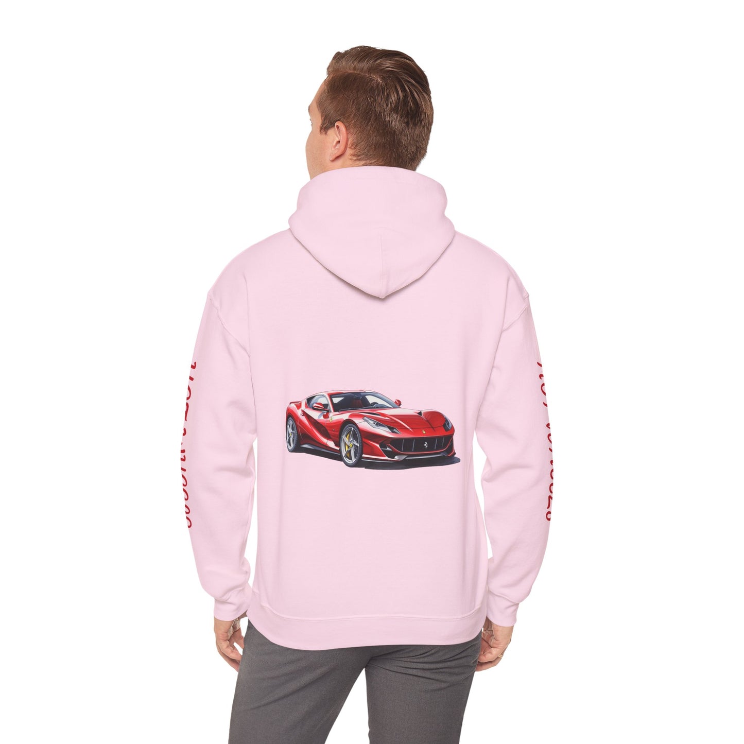 Princess Grace  Hot Wheels Unisex Hooded Sweatshirt  Car Enthusiast Apparel