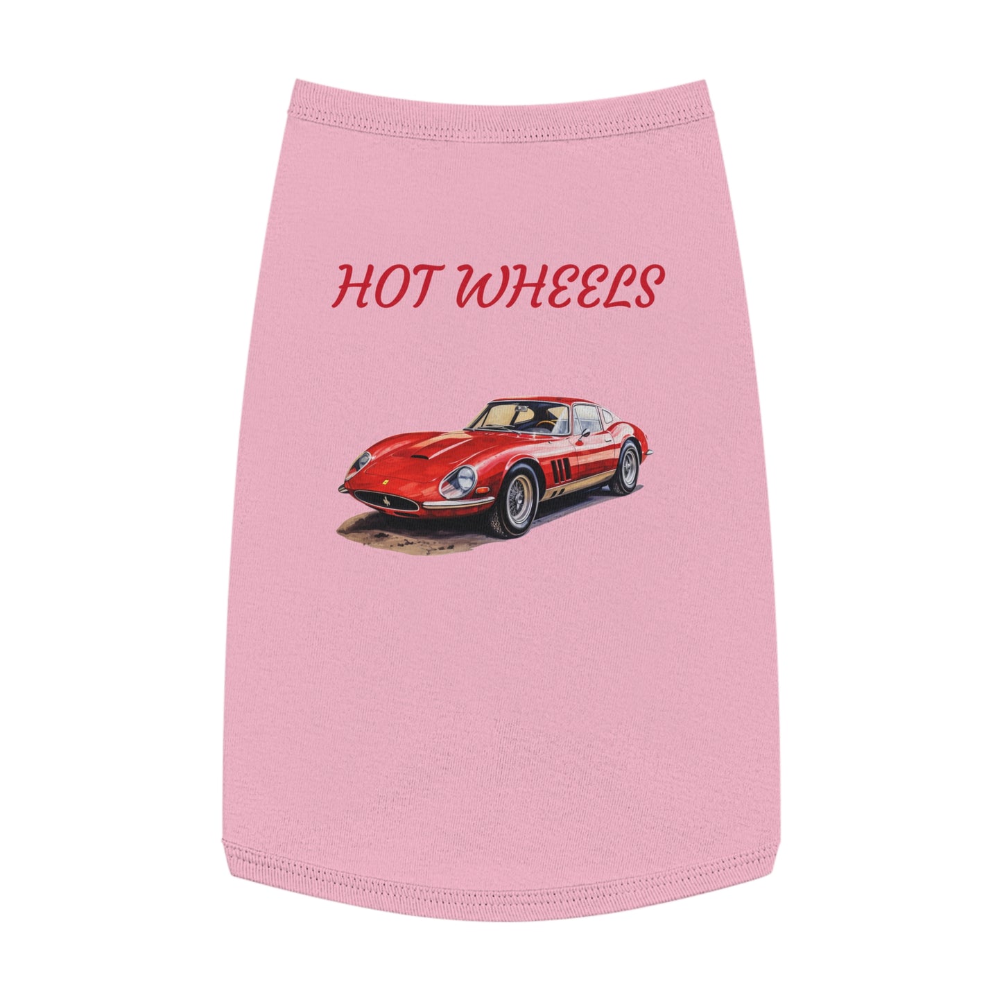 Princess Grace  Hot Wheels Stylish Pet Tank Top Design for Trendy Furry Friends