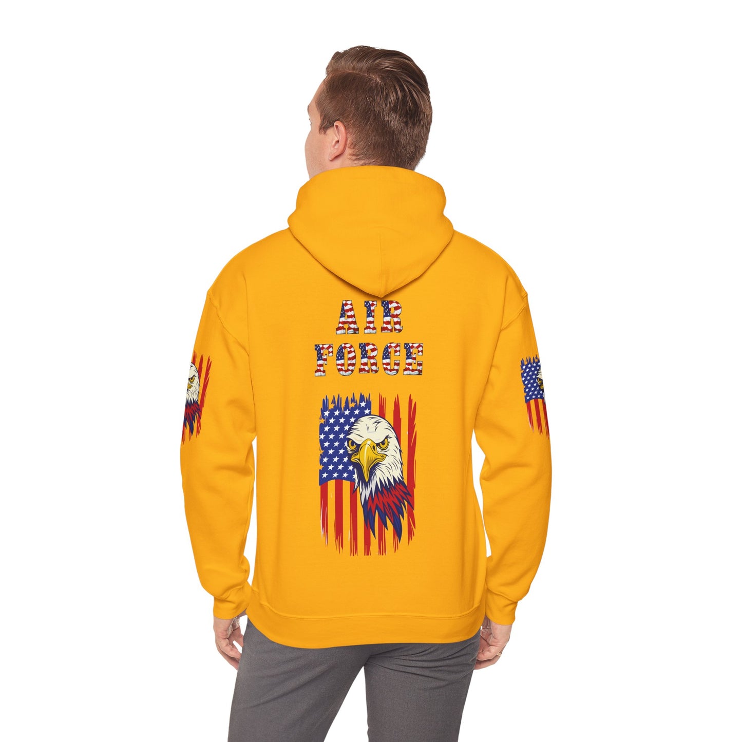 Princess Grace  Unisex Air Force Hoodie with Eagle Design