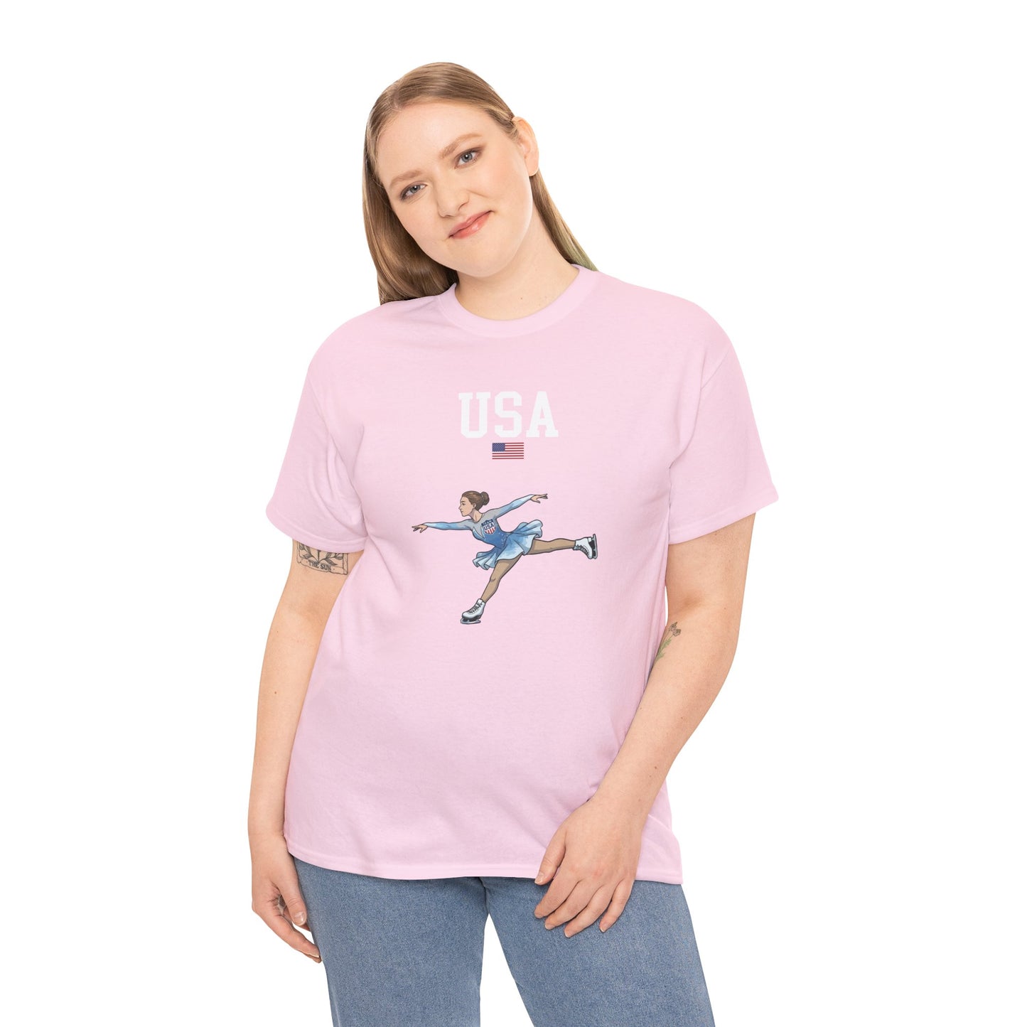 Princess Grace  TEAM USA  Unisex Heavy Cotton Tee