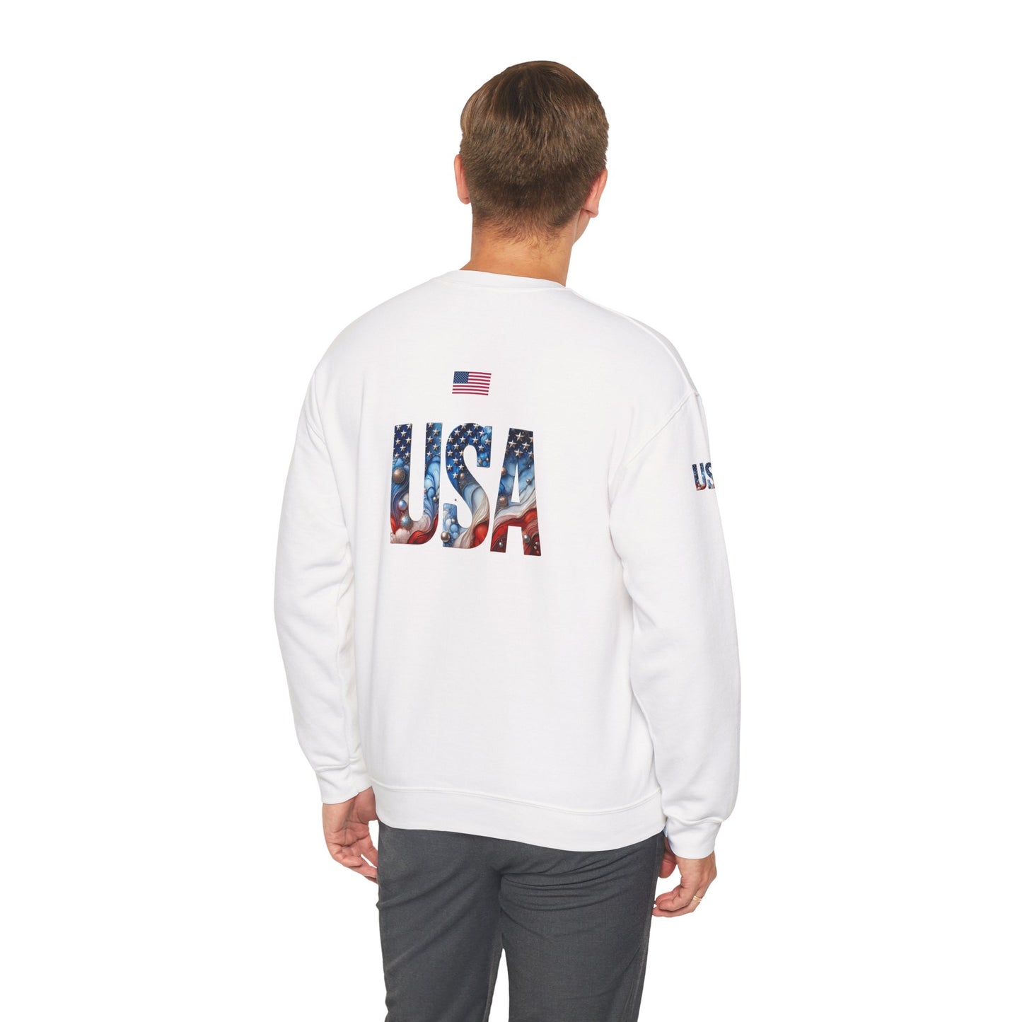 Princess Grace TEAM USA Unisex Heavy Blend Crewneck Sweatshirt