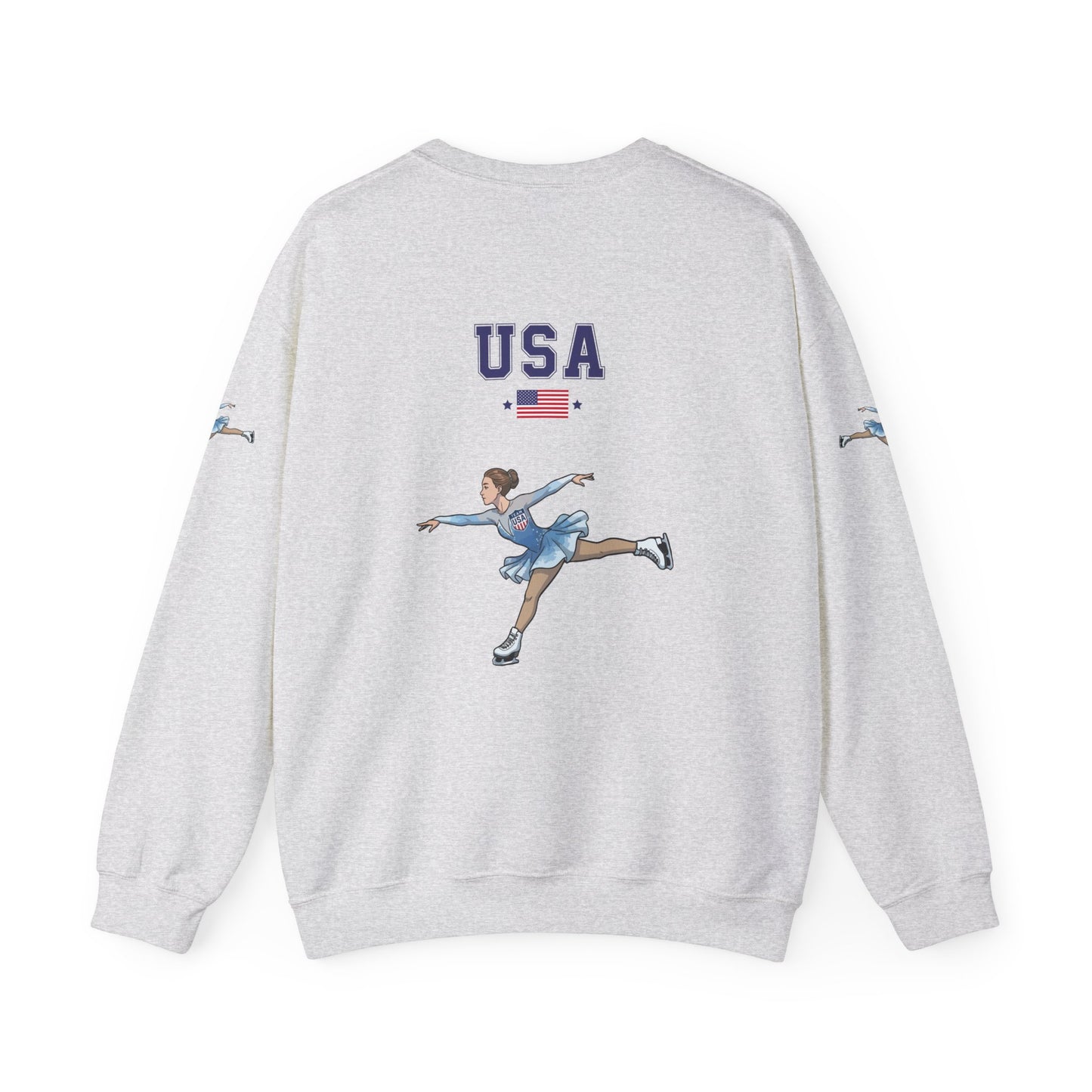 Princess Grace  TEAM USA  Unisex Heavy Blend  Crewneck Sweatshirt
