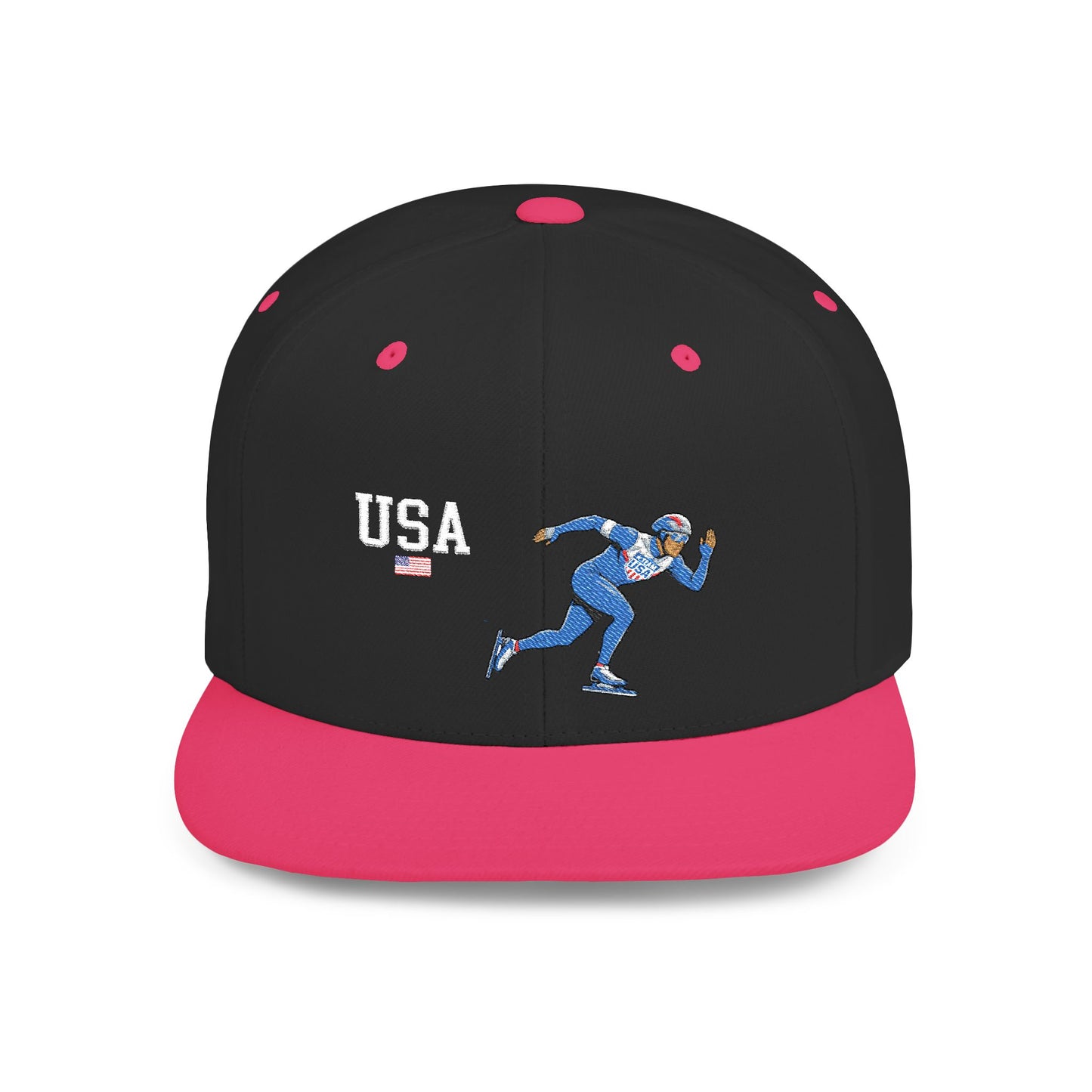 Princess Grace  TEAM USA  Flat Bill Snapback Hat